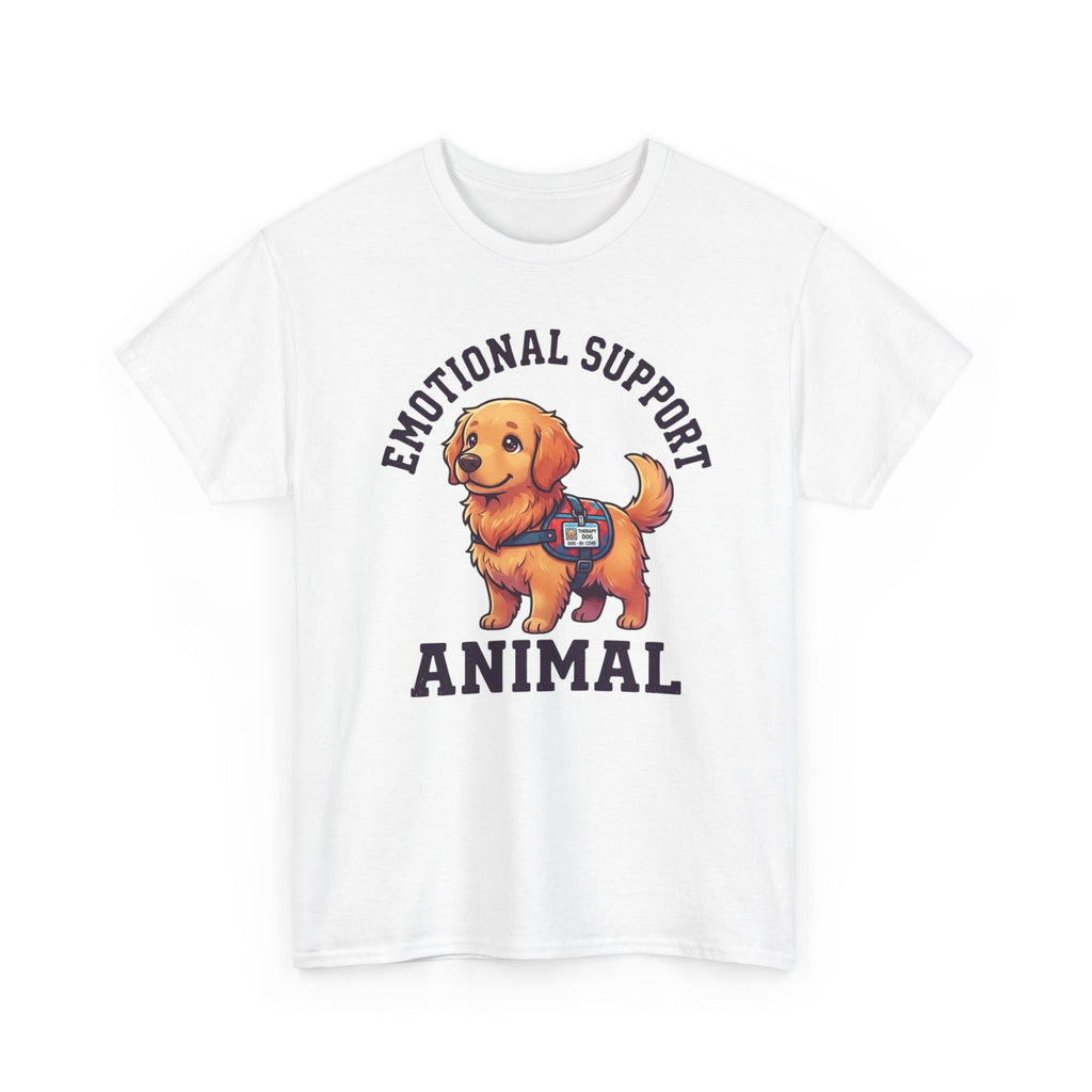 Emotional Support Golden Retriever T-Shirt