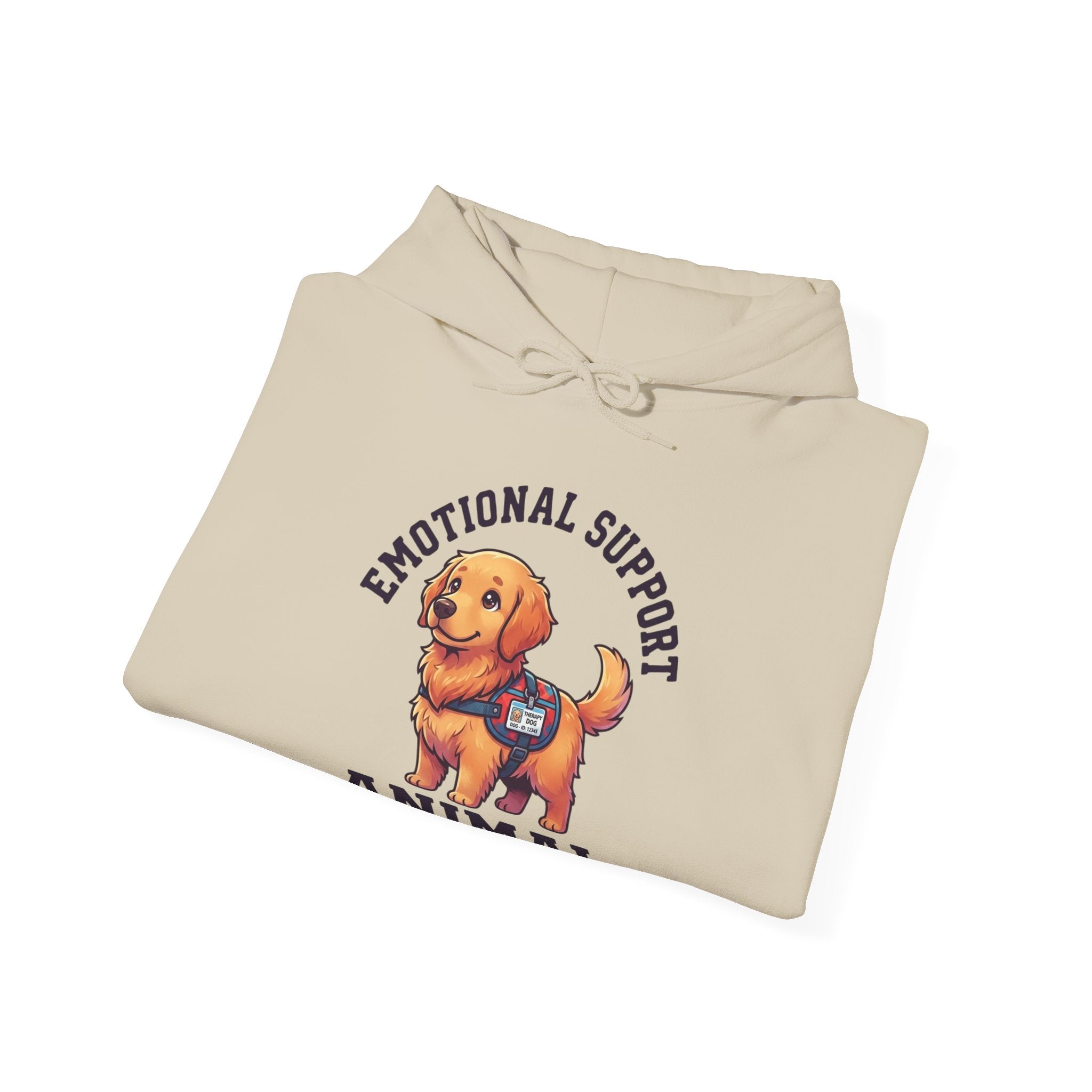 Emotional Support Golden Retriever Hoodie