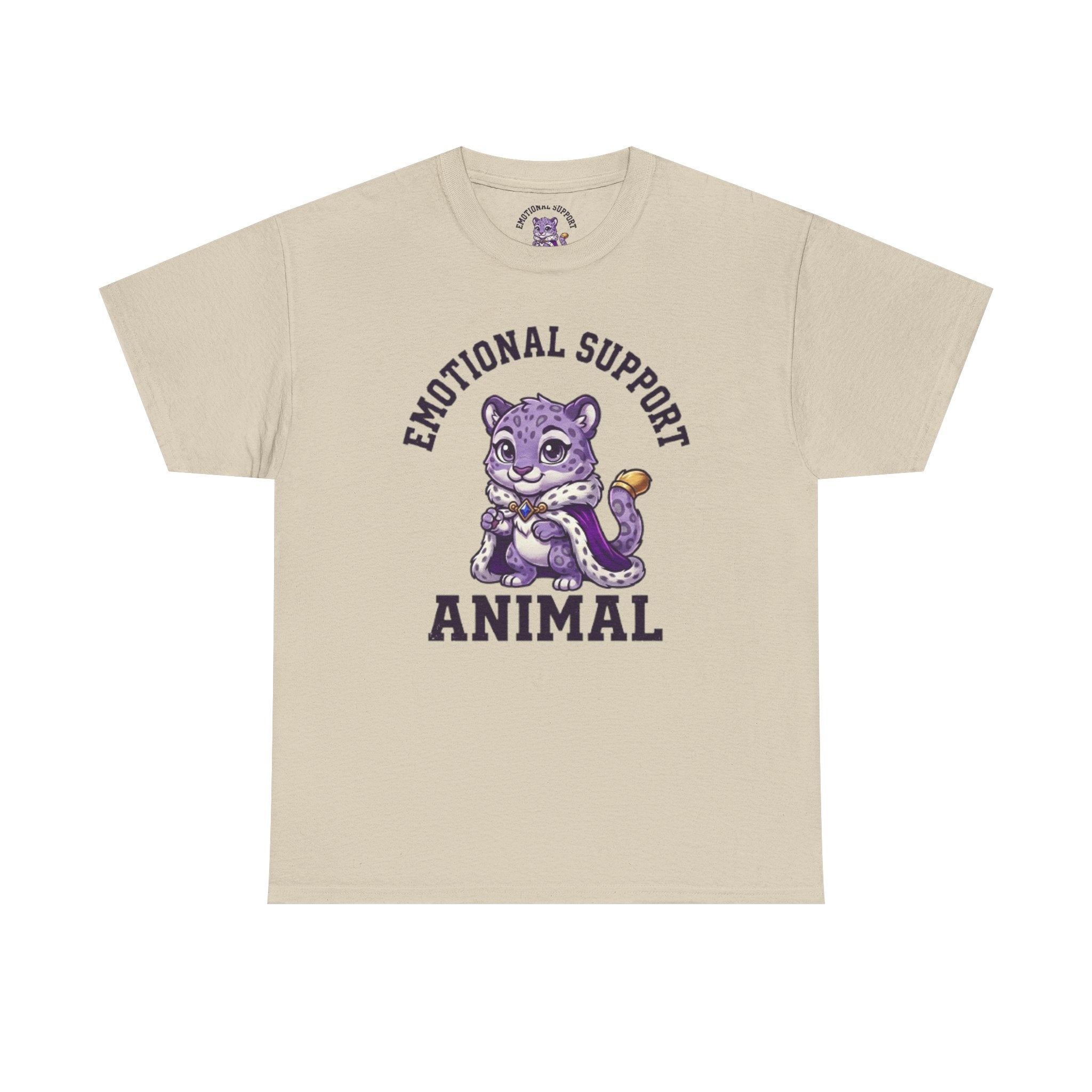 Emotional Support Snow Leopard T-Shirt