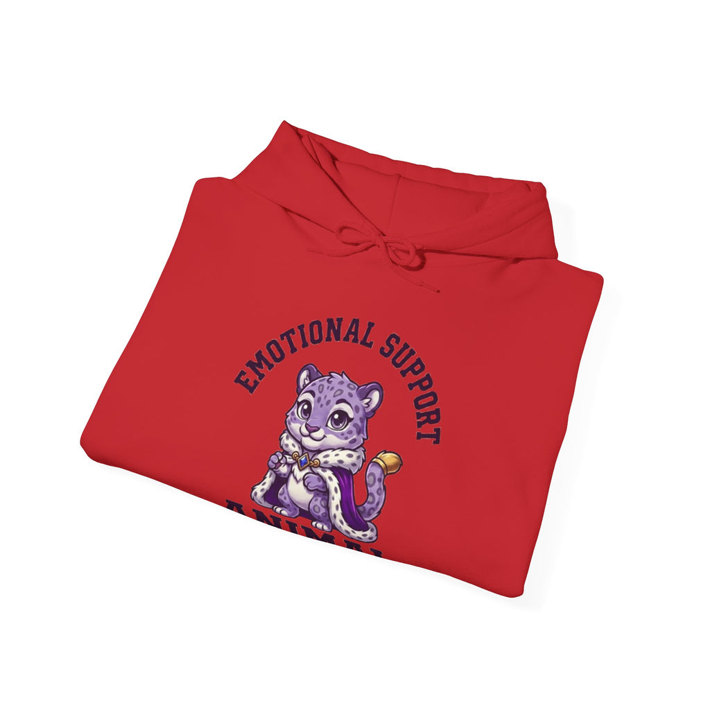 Emotional Support Snow Leopard Hoodie