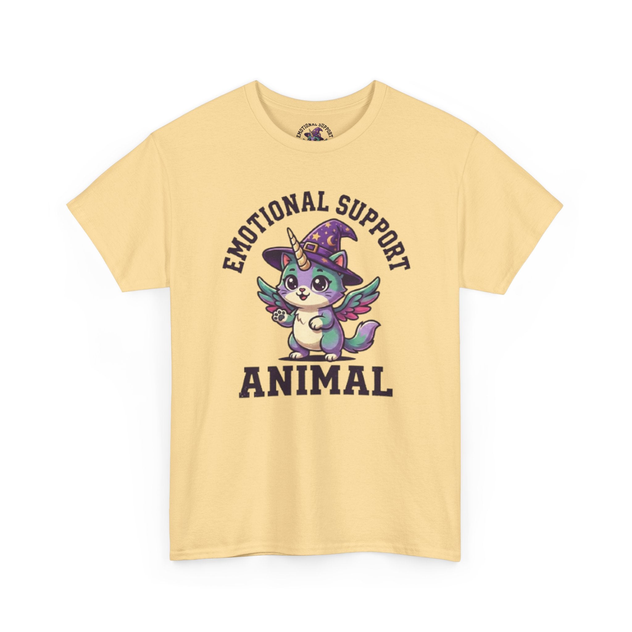 Emotional Support Unicorn Cat T-Shirt