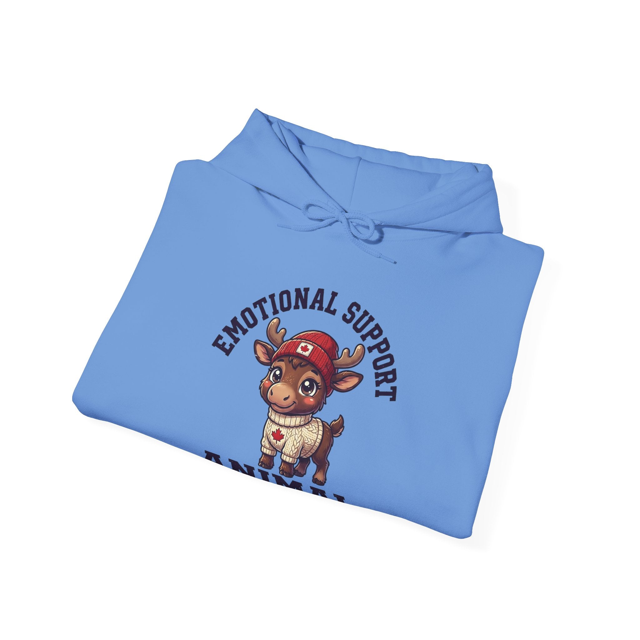 Emotional Support Moose Hoodie
