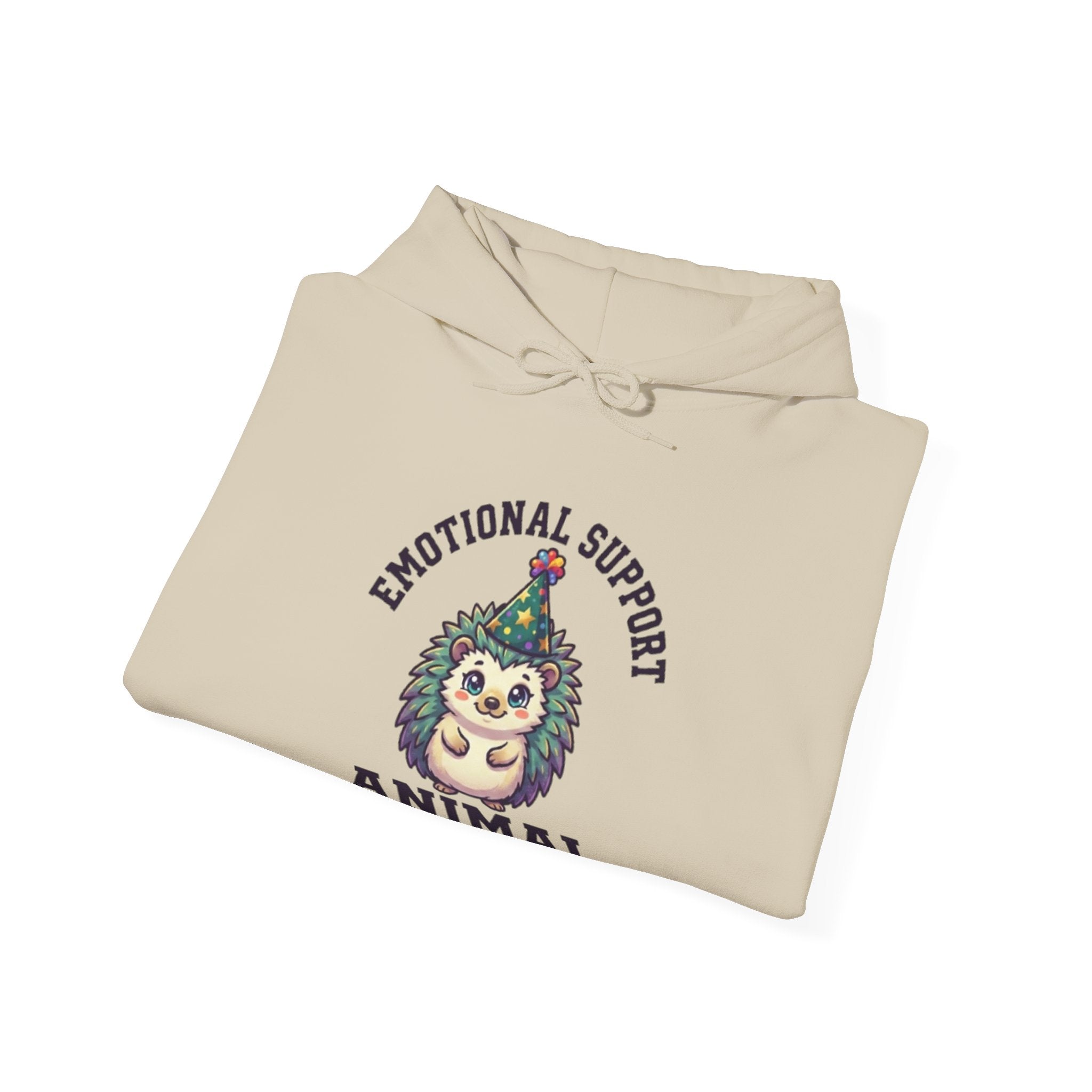 Emotional Support Hedgehog Hoodie