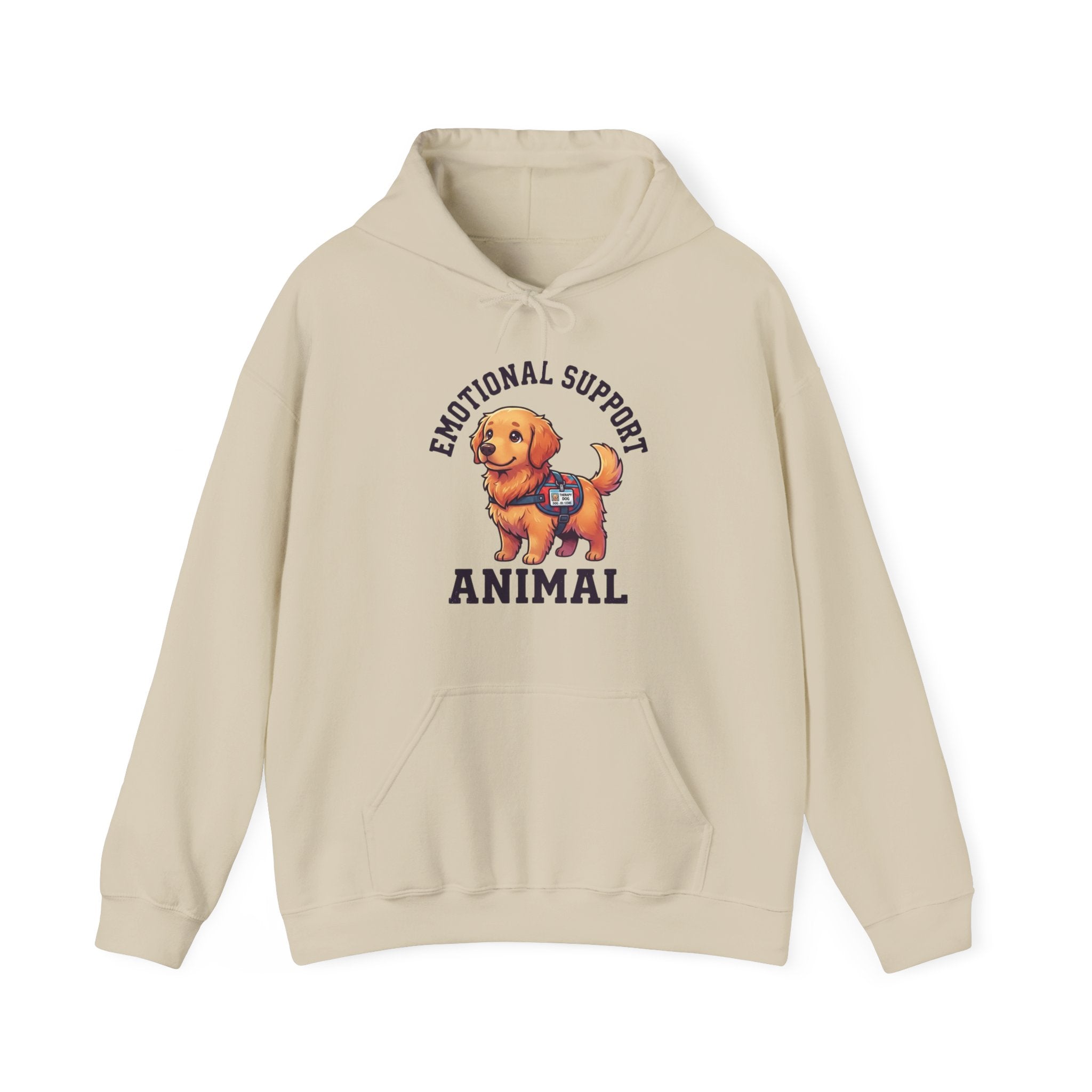 Emotional Support Golden Retriever Hoodie