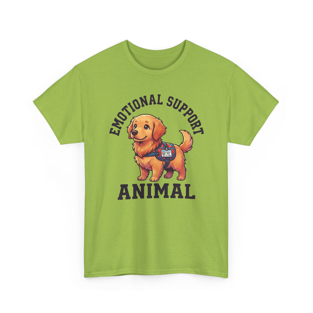 Emotional Support Golden Retriever T-Shirt