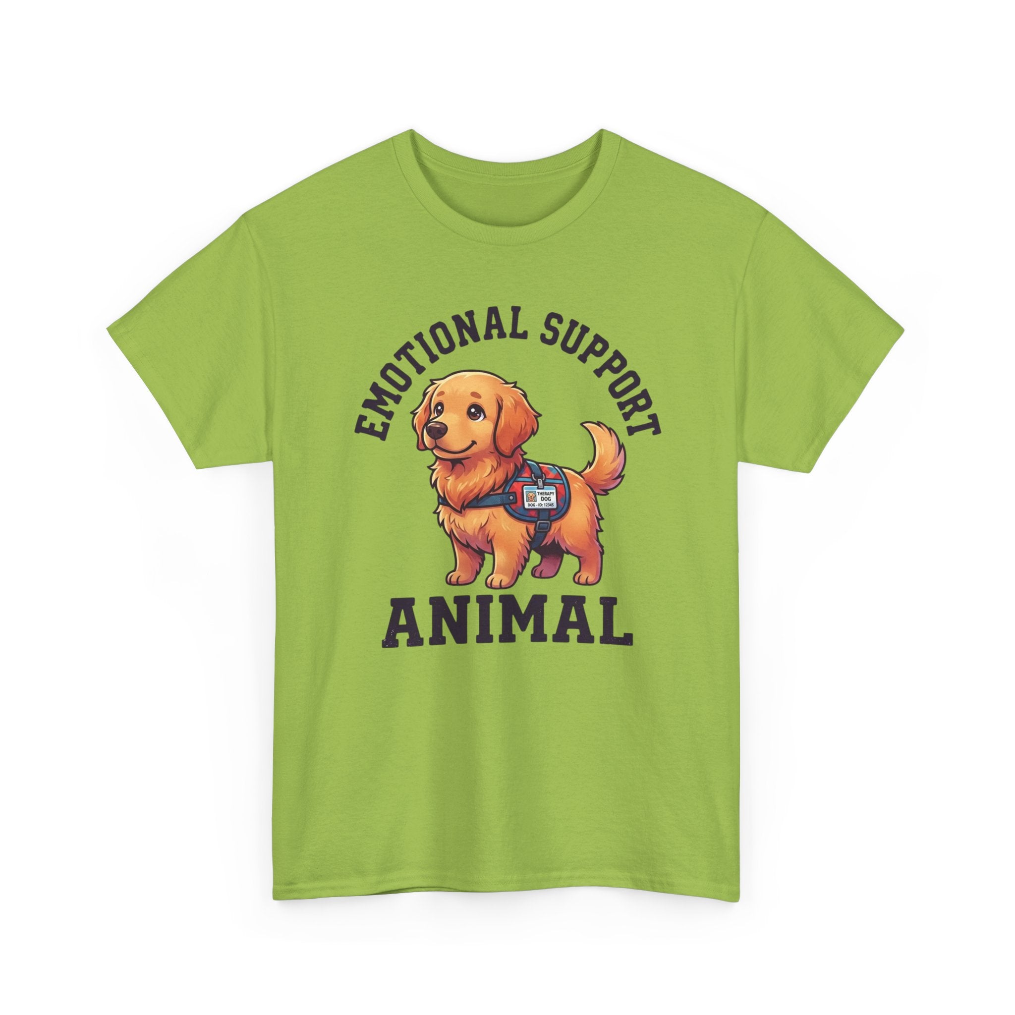Emotional Support Golden Retriever T-Shirt