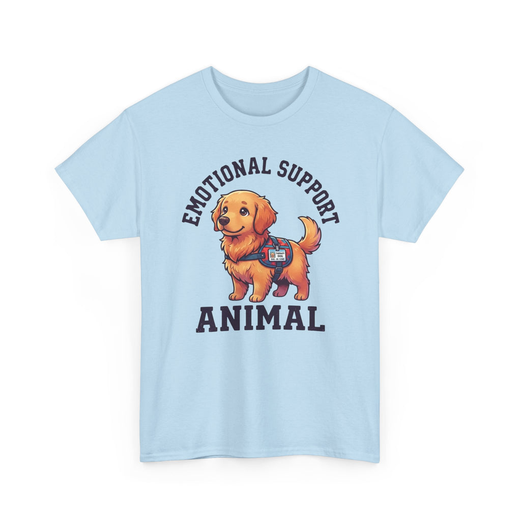 Emotional Support Golden Retriever T-Shirt