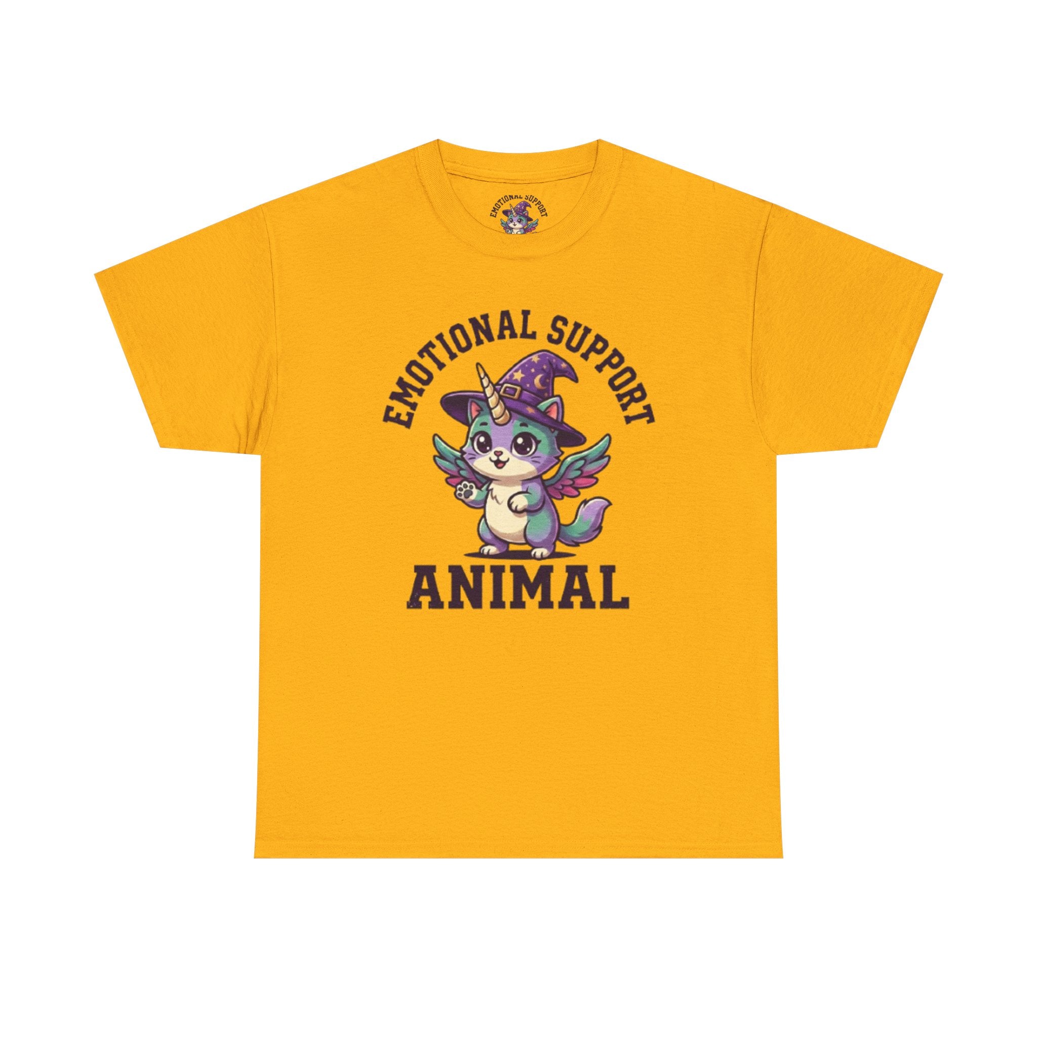 Emotional Support Unicorn Cat T-Shirt