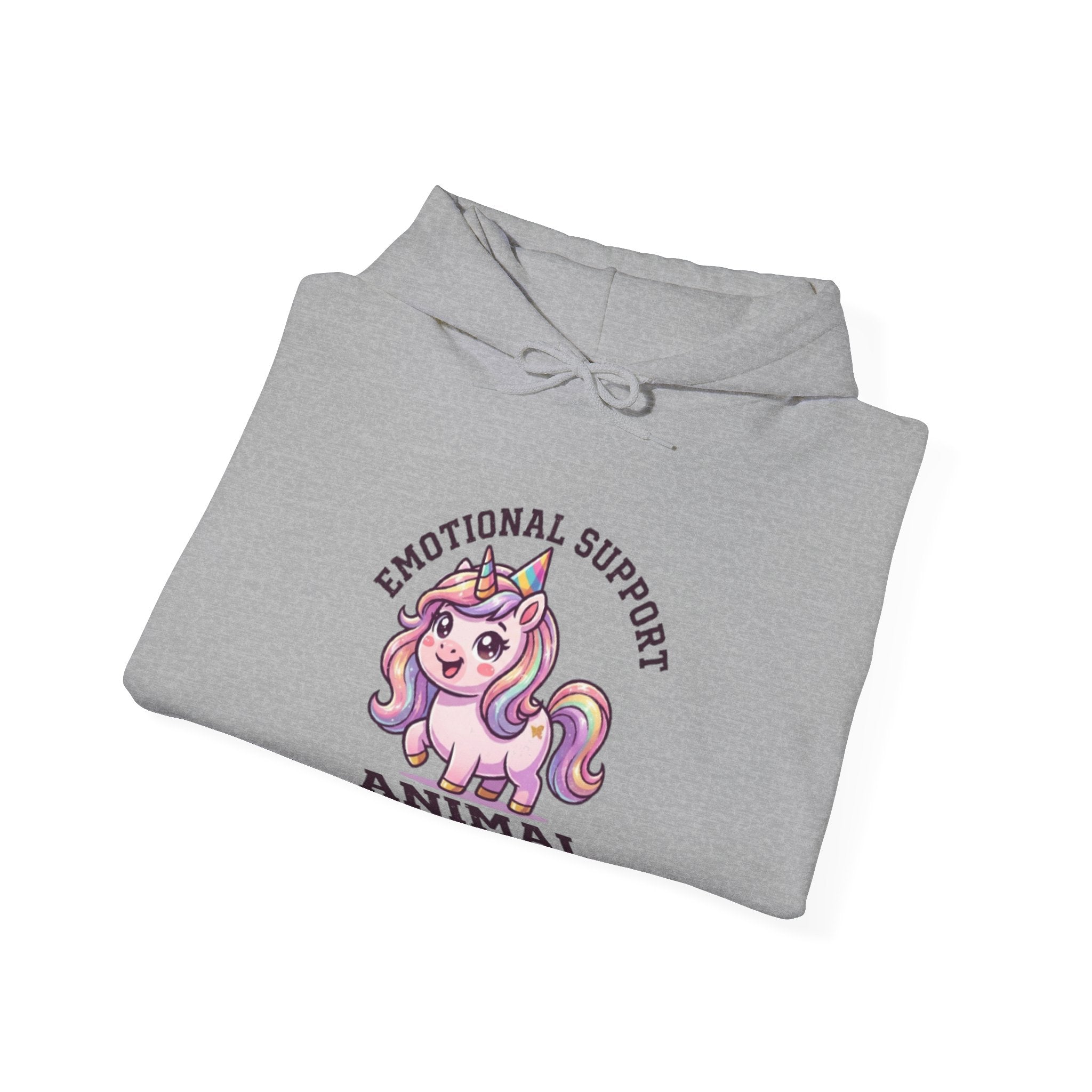 Emotional Support Unicorn Hoodie