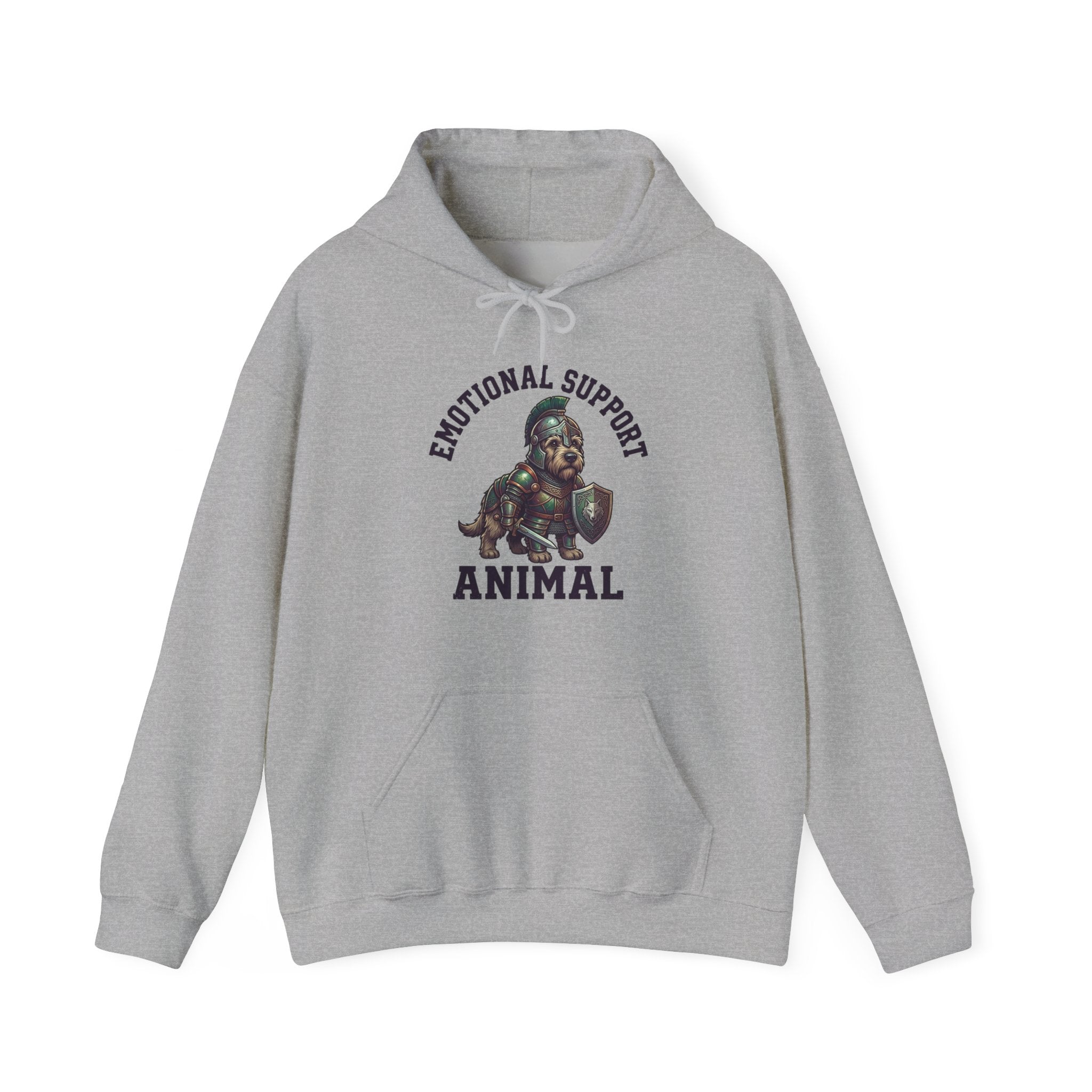 Emotional Support Irish Wolfhound Hoodie
