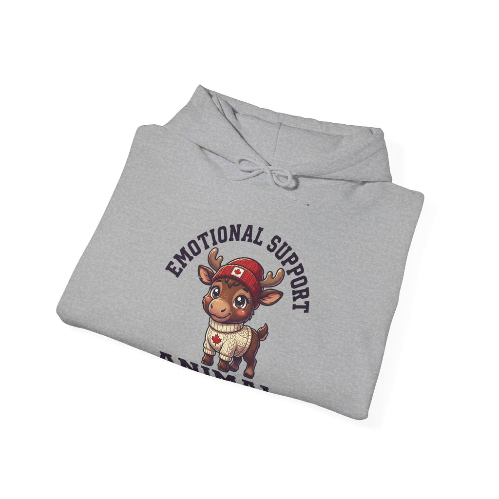 Emotional Support Moose Hoodie
