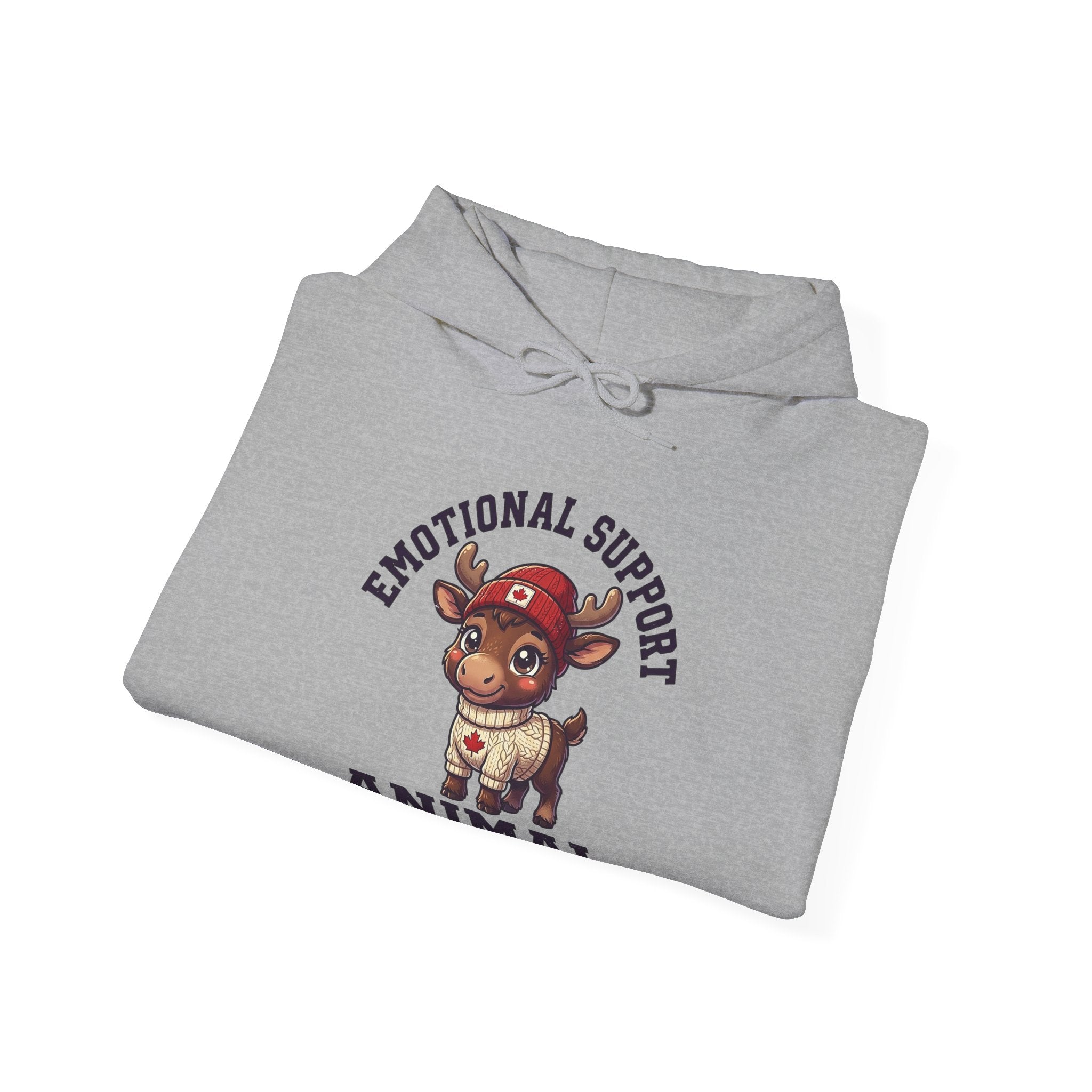 Emotional Support Moose Hoodie