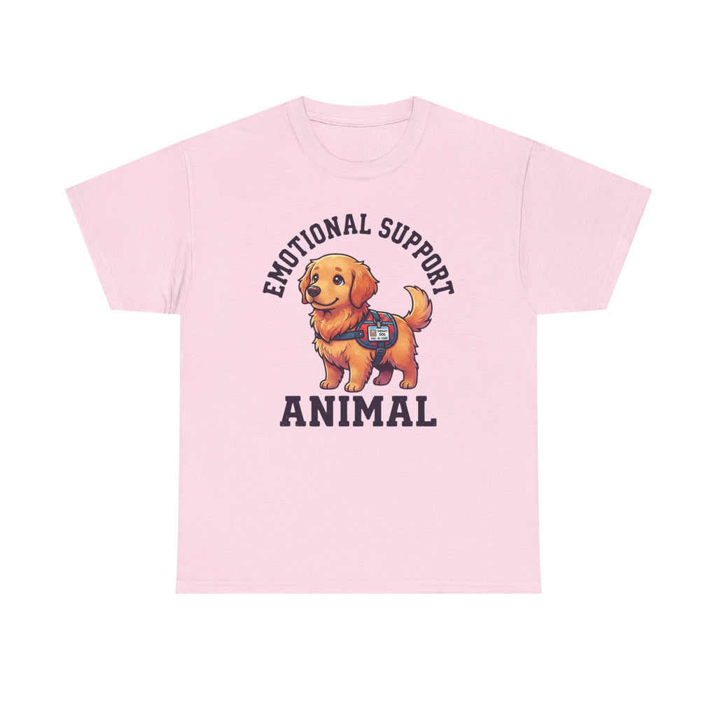 Emotional Support Golden Retriever T-Shirt
