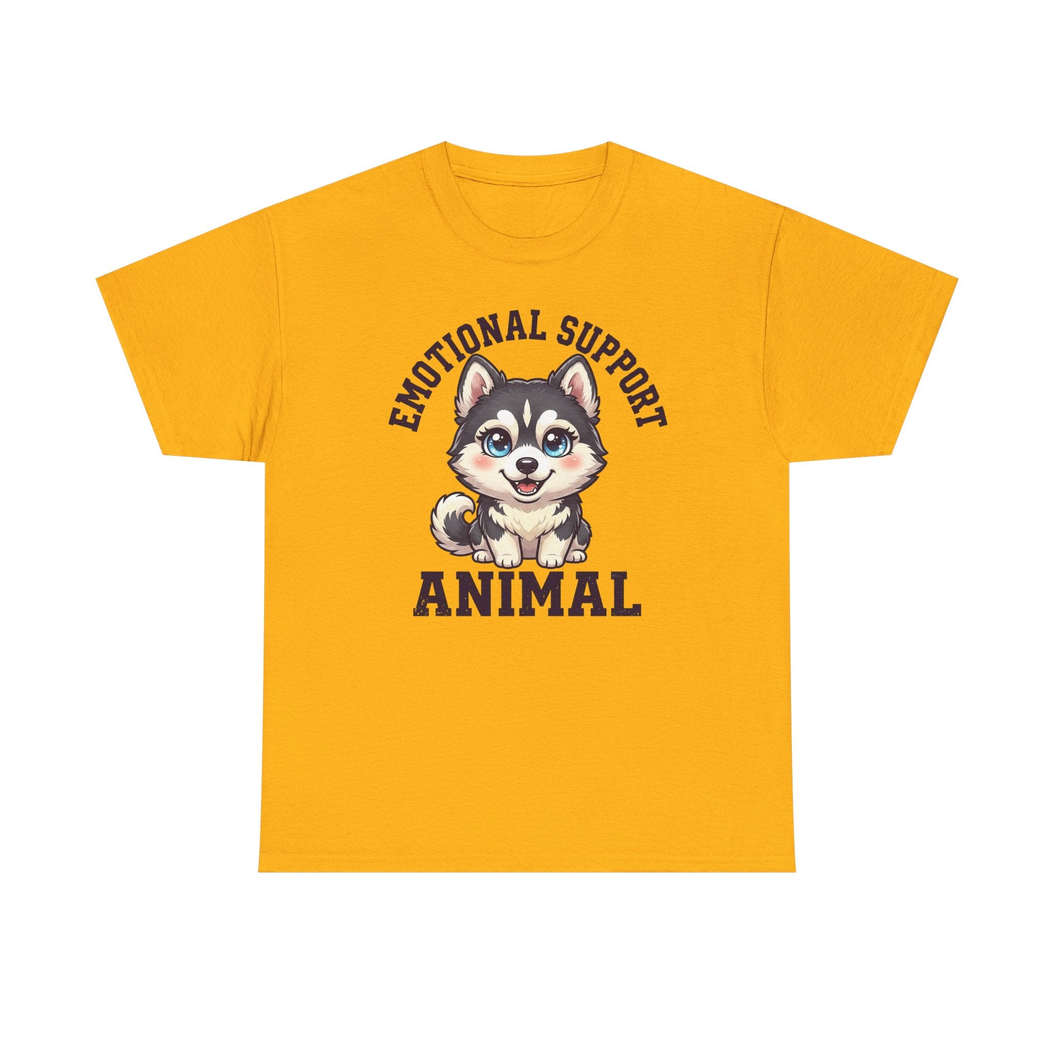 Emotional Support Siberian Husky T-Shirt