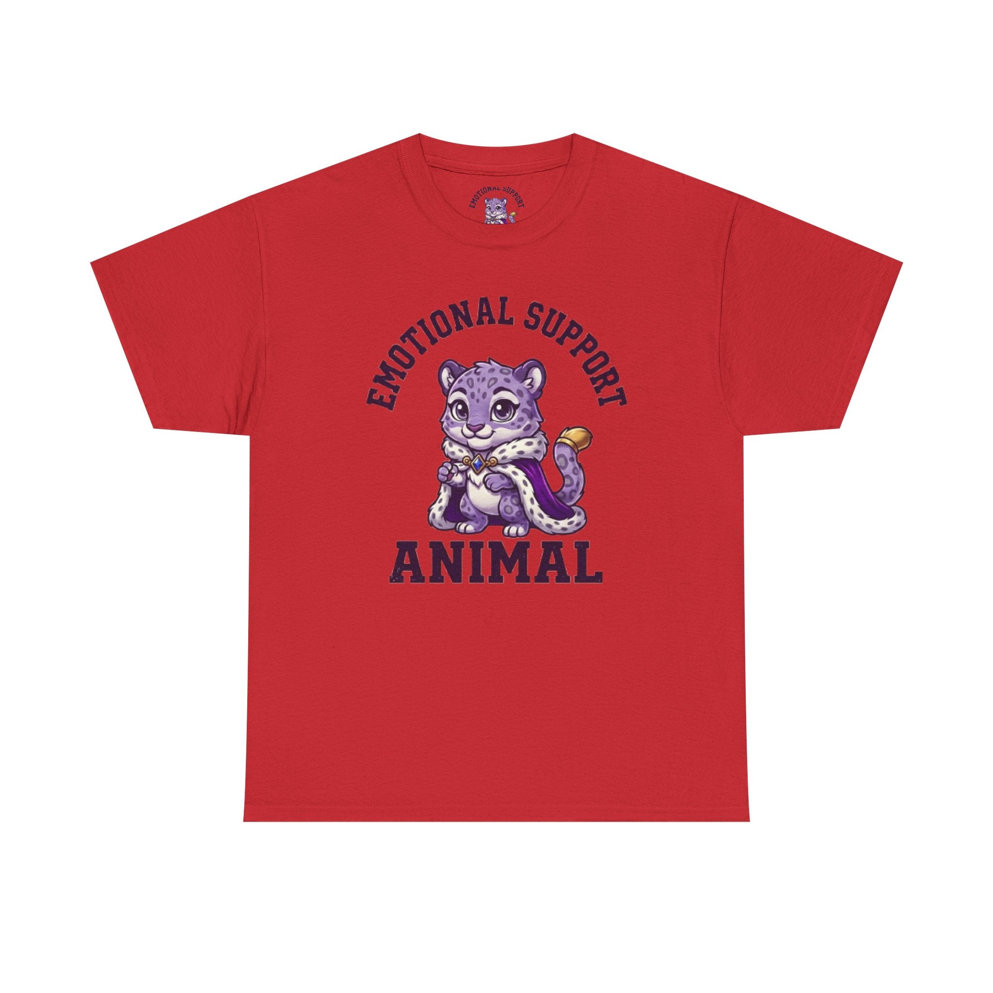 Emotional Support Snow Leopard T-Shirt