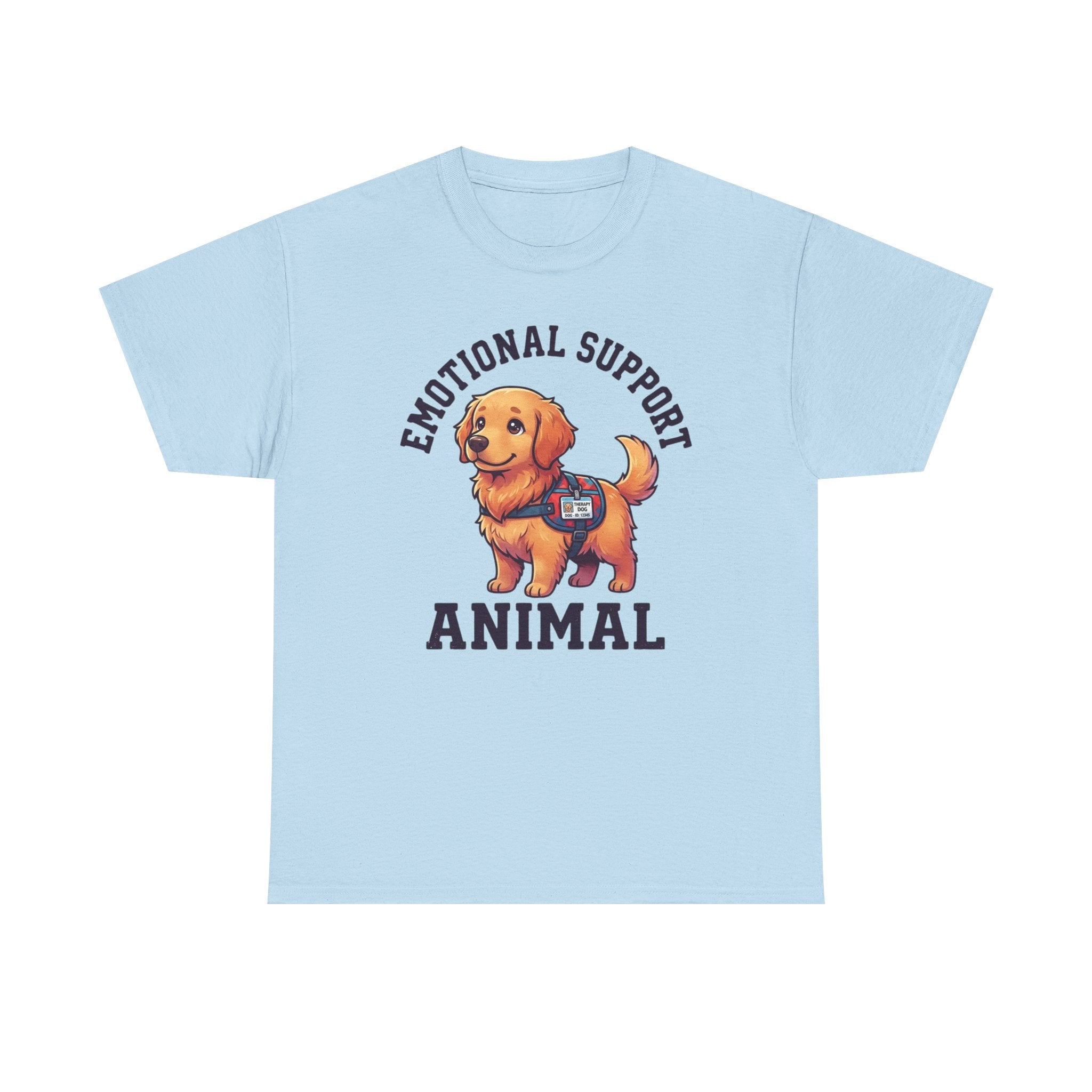 Emotional Support Golden Retriever T-Shirt