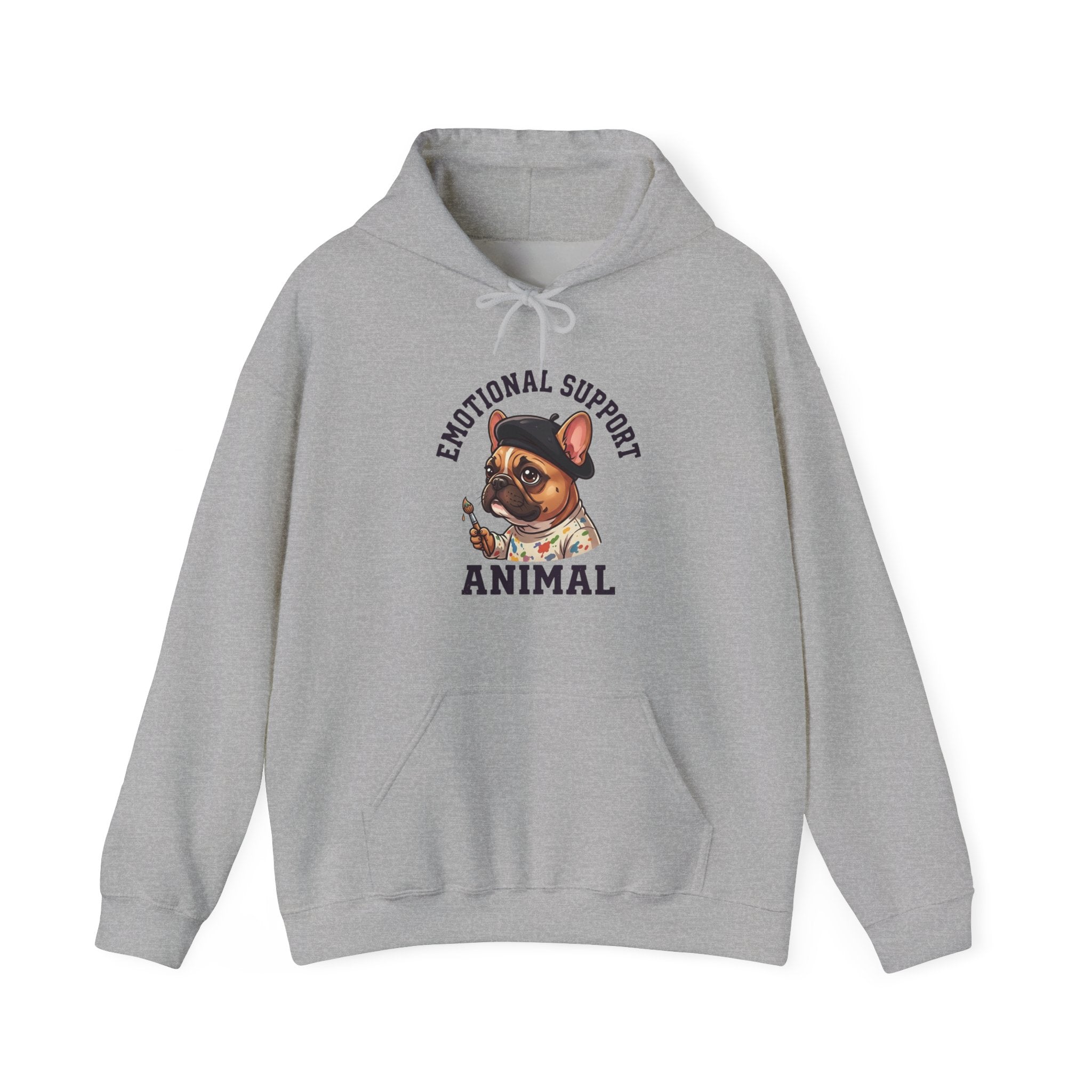 Emotional Support French Bulldog Hoodie