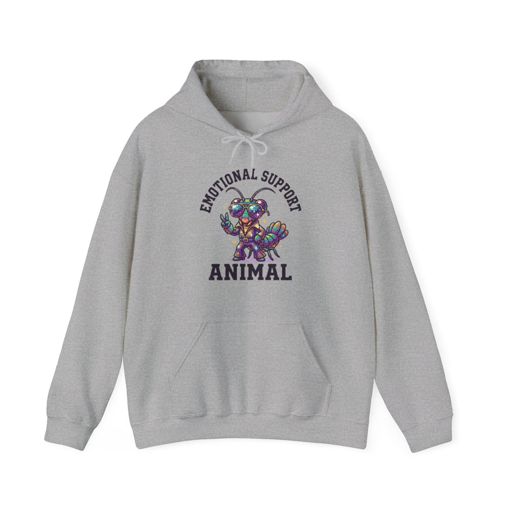Emotional Support Mantis Shrimp Hoodie