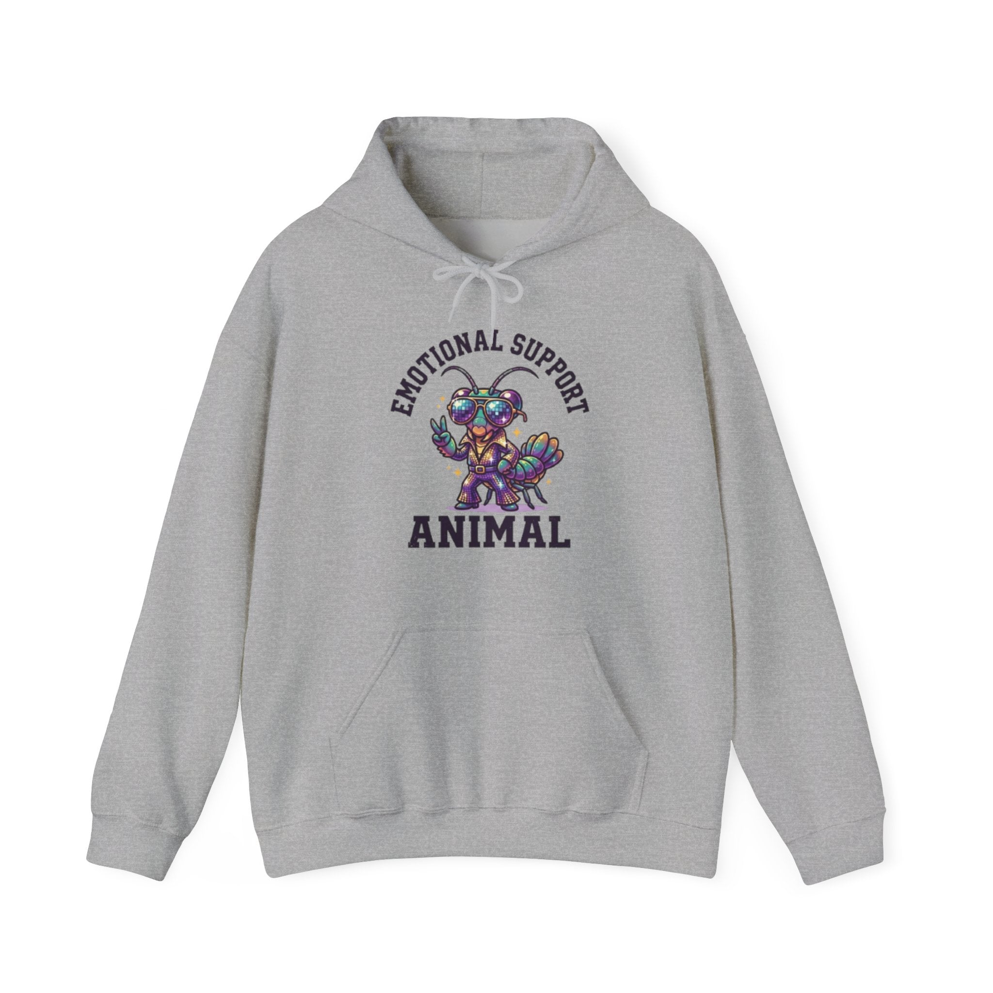 Emotional Support Mantis Shrimp Hoodie