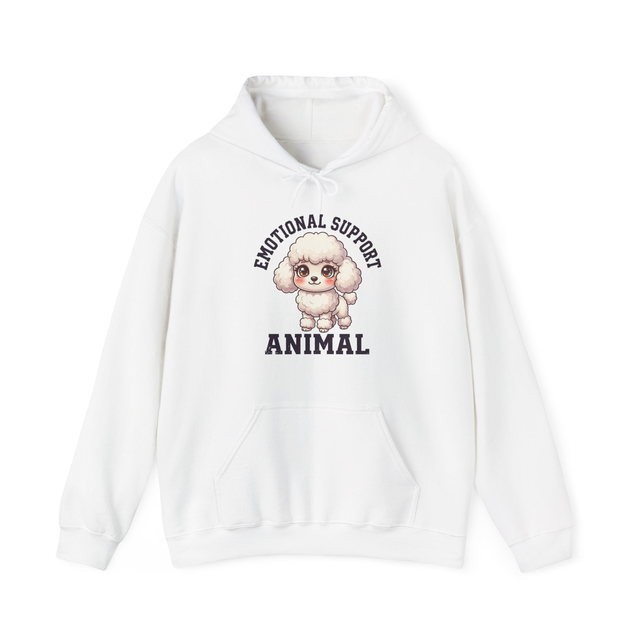 Emotional Support Poodle Hoodie