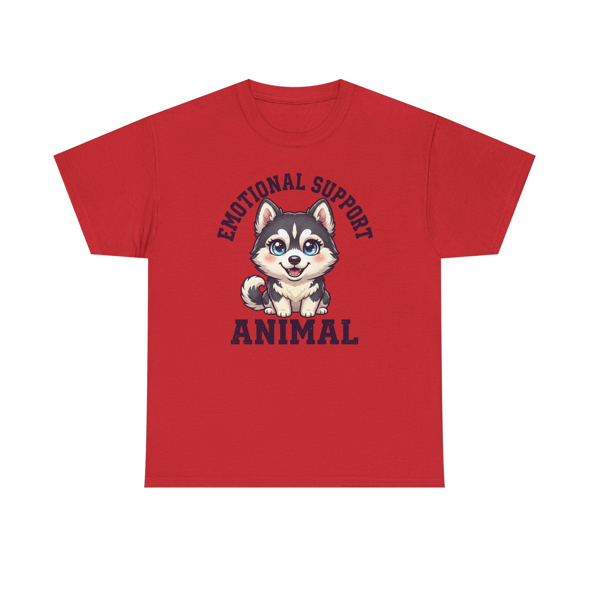 Emotional Support Siberian Husky T-Shirt