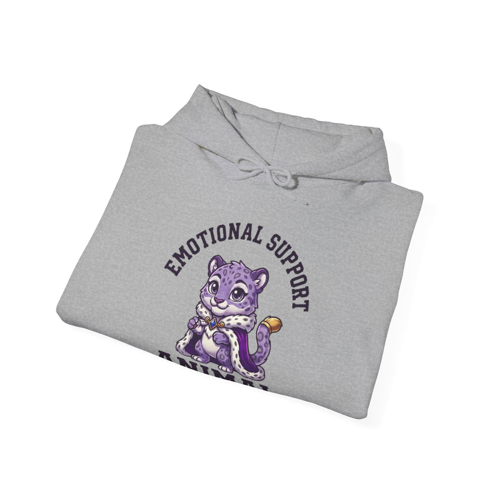 Emotional Support Snow Leopard Hoodie