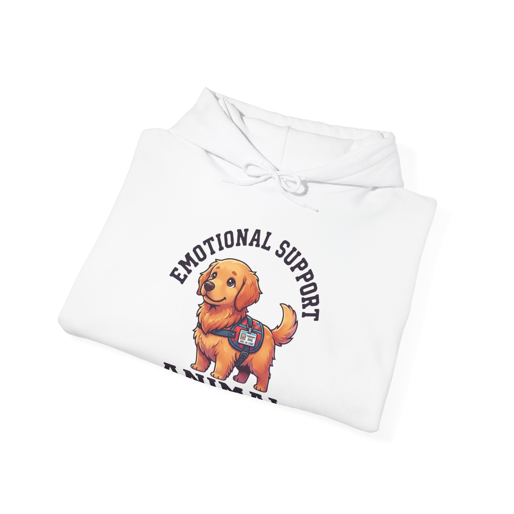Emotional Support Golden Retriever Hoodie