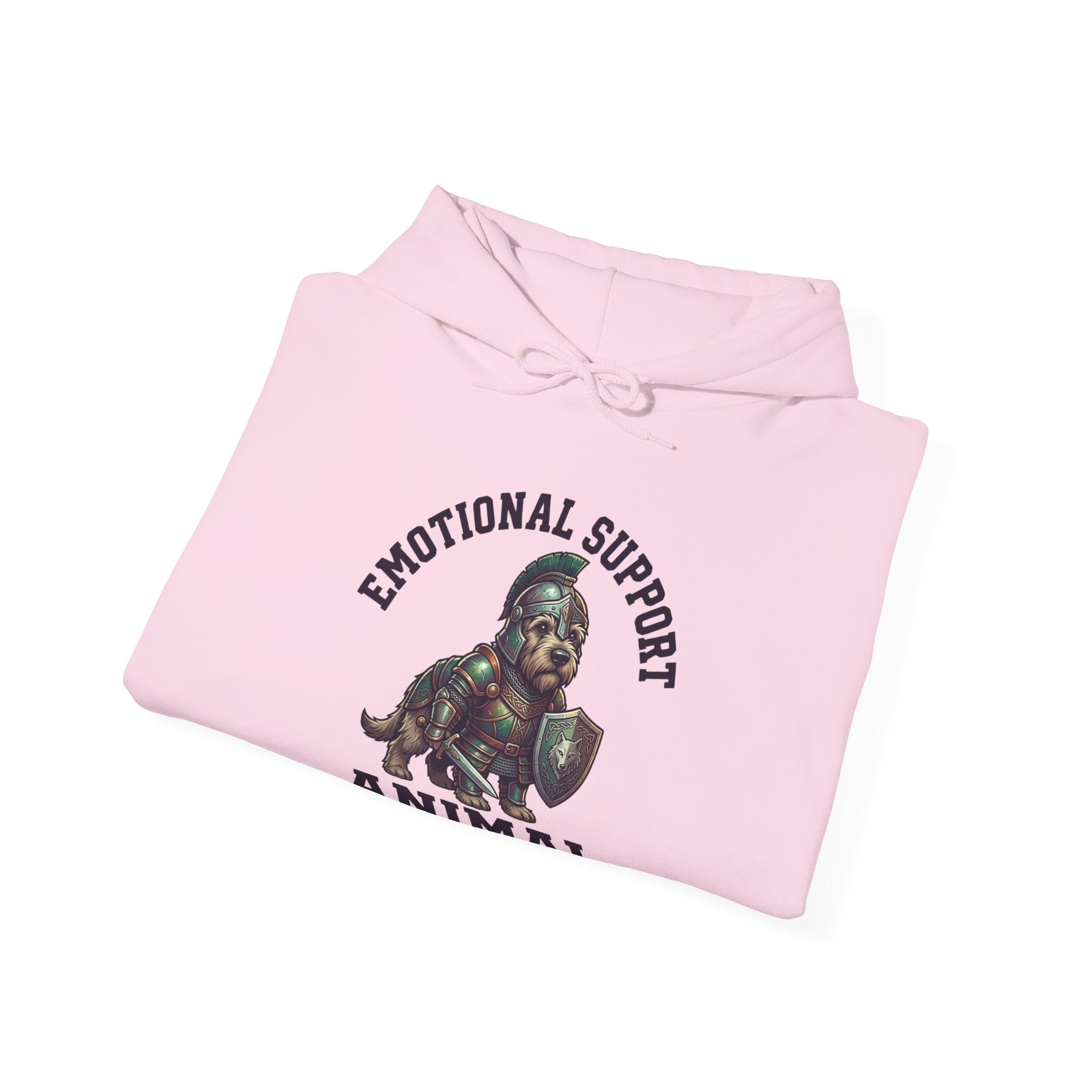 Emotional Support Irish Wolfhound Hoodie