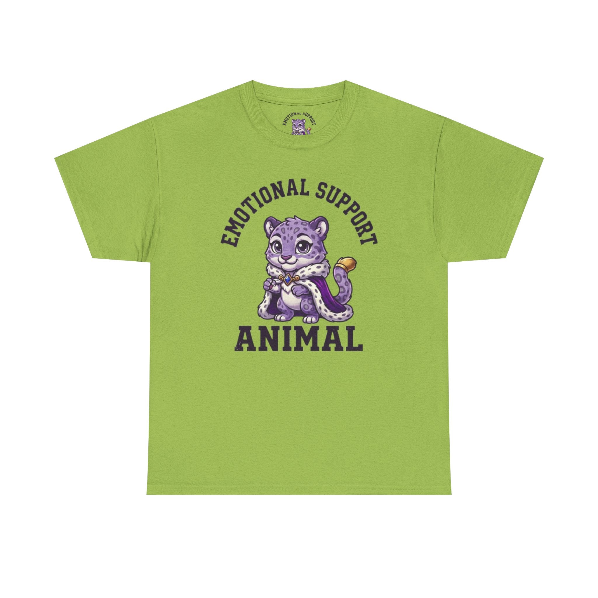 Emotional Support Snow Leopard T-Shirt