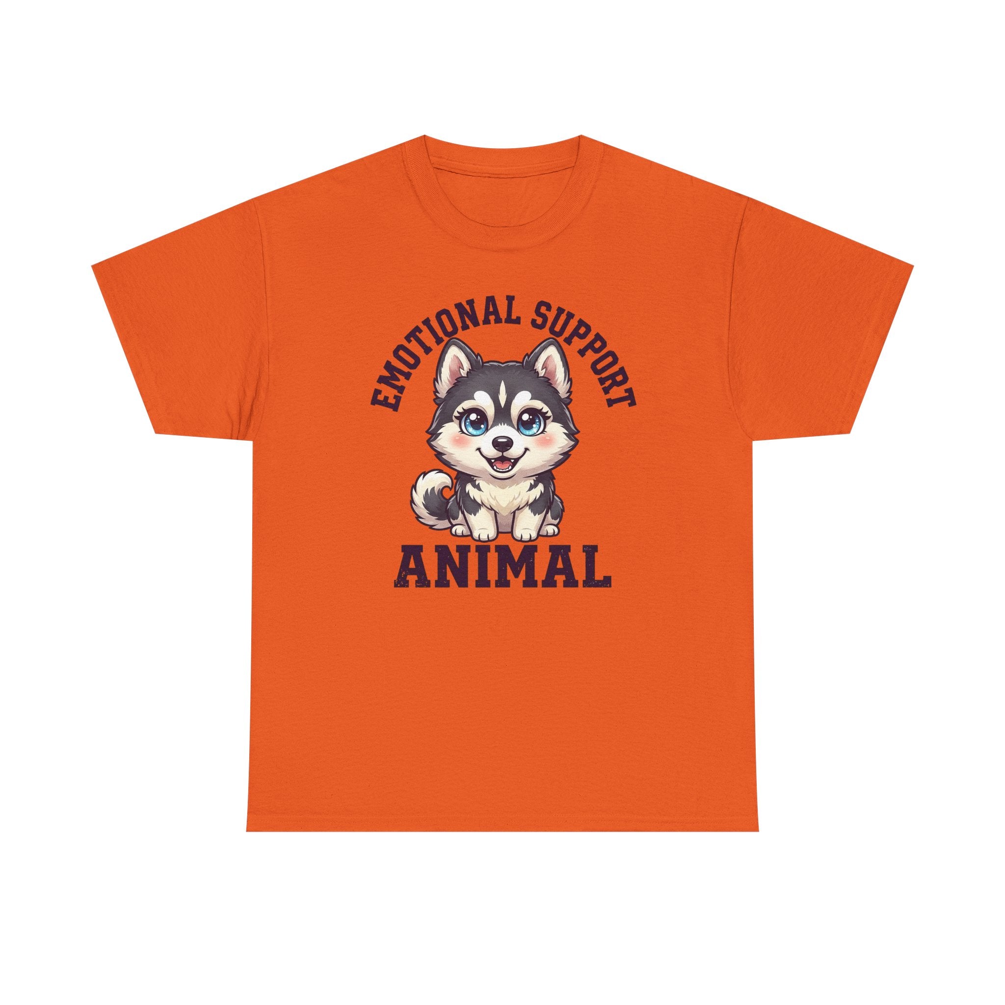 Emotional Support Siberian Husky T-Shirt