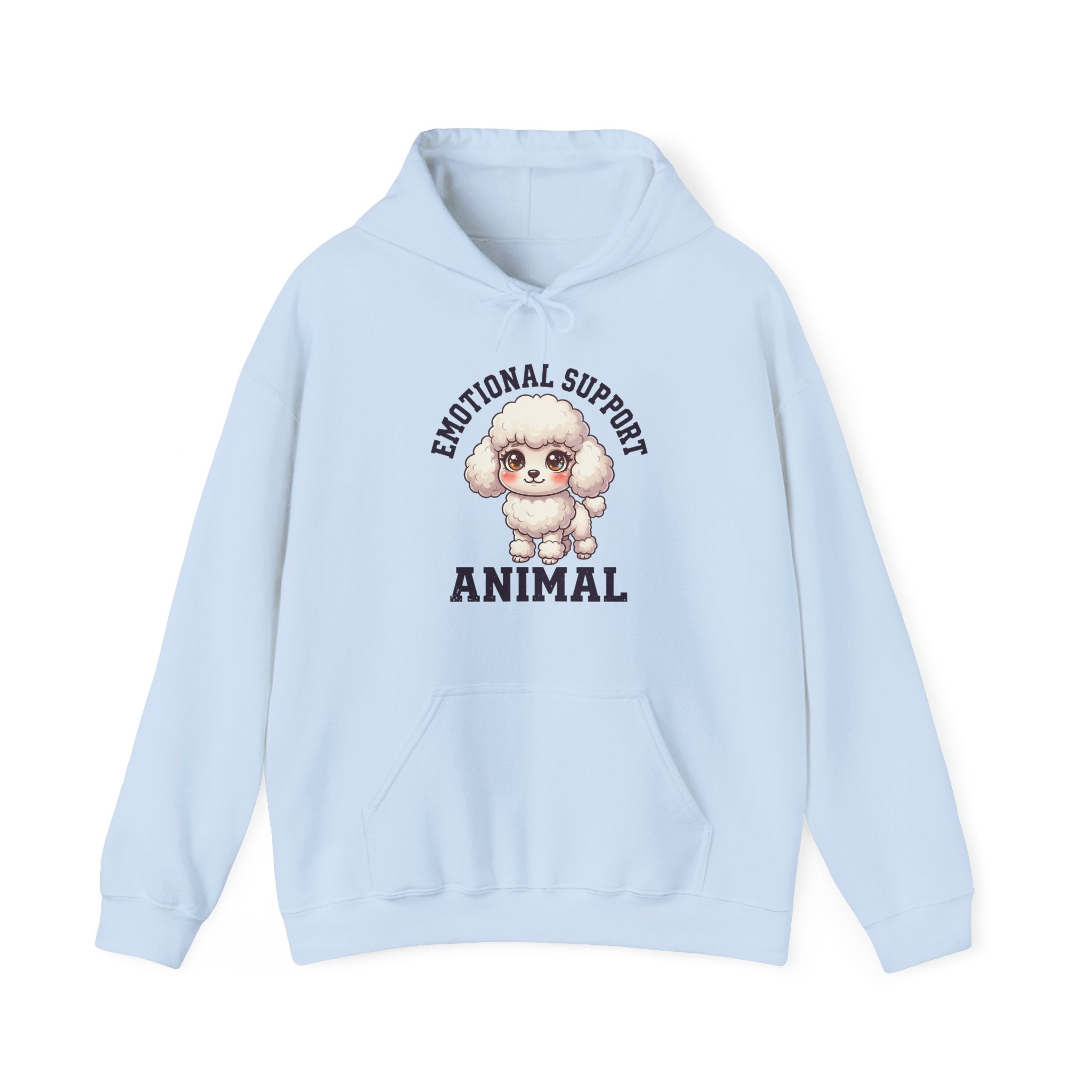 Emotional Support Poodle Hoodie