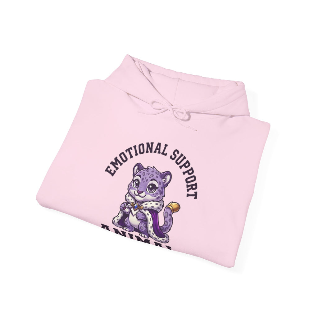 Emotional Support Snow Leopard Hoodie