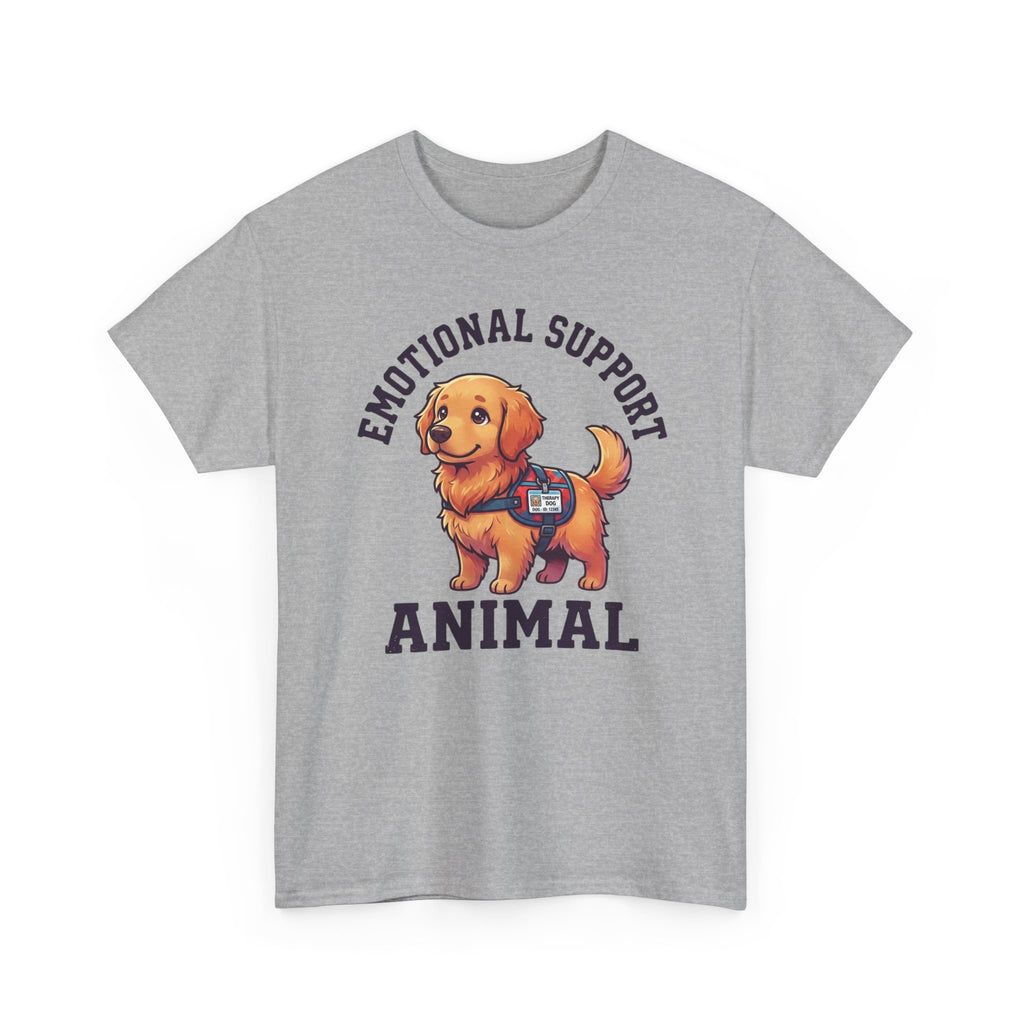 Emotional Support Golden Retriever T-Shirt