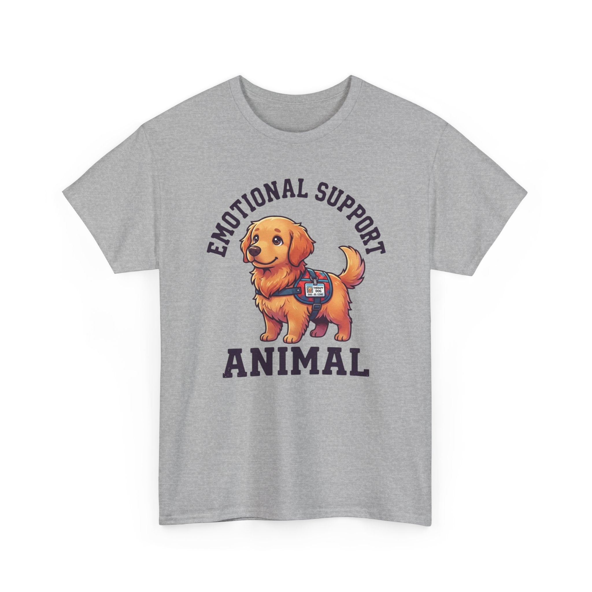 Emotional Support Golden Retriever T-Shirt