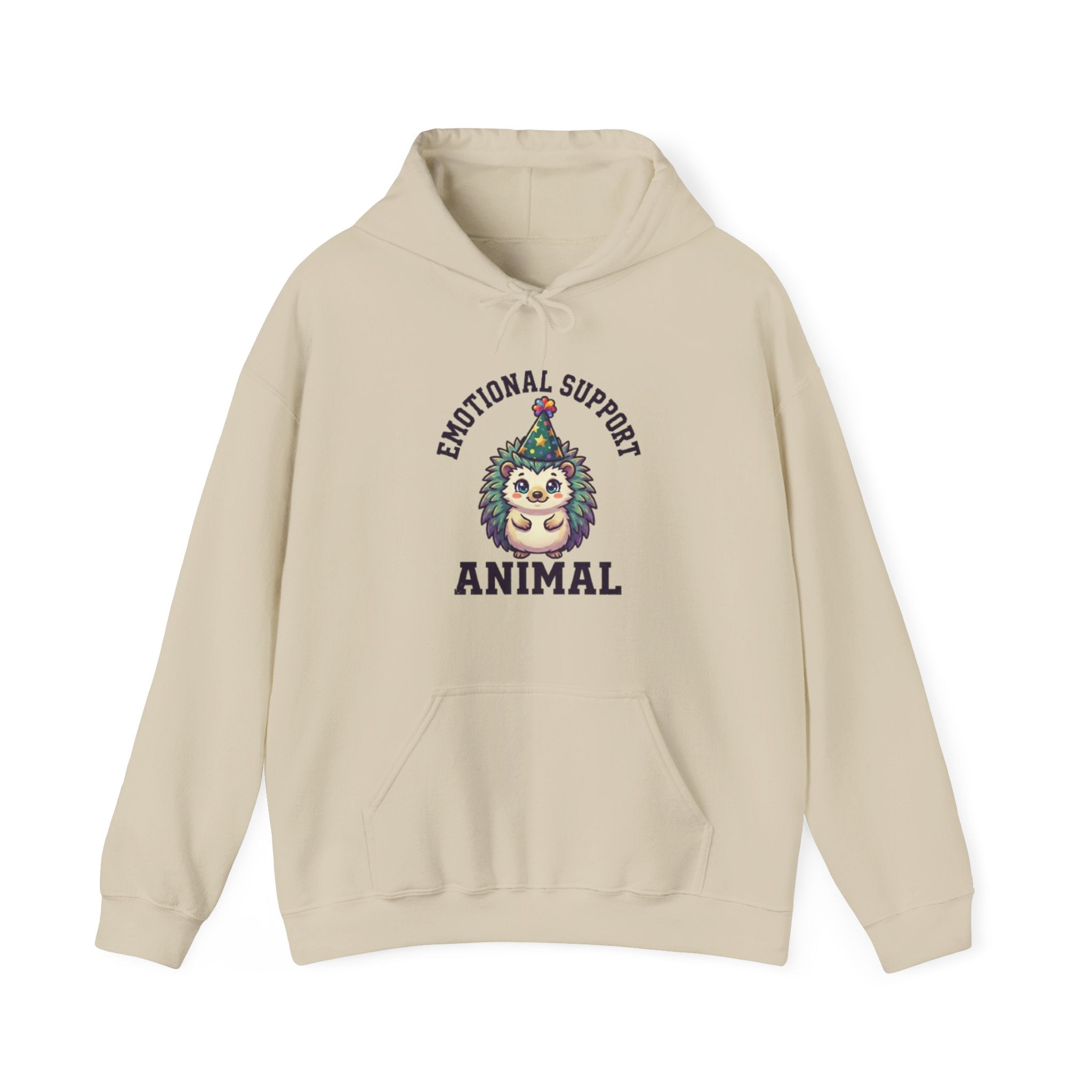 Emotional Support Hedgehog Hoodie