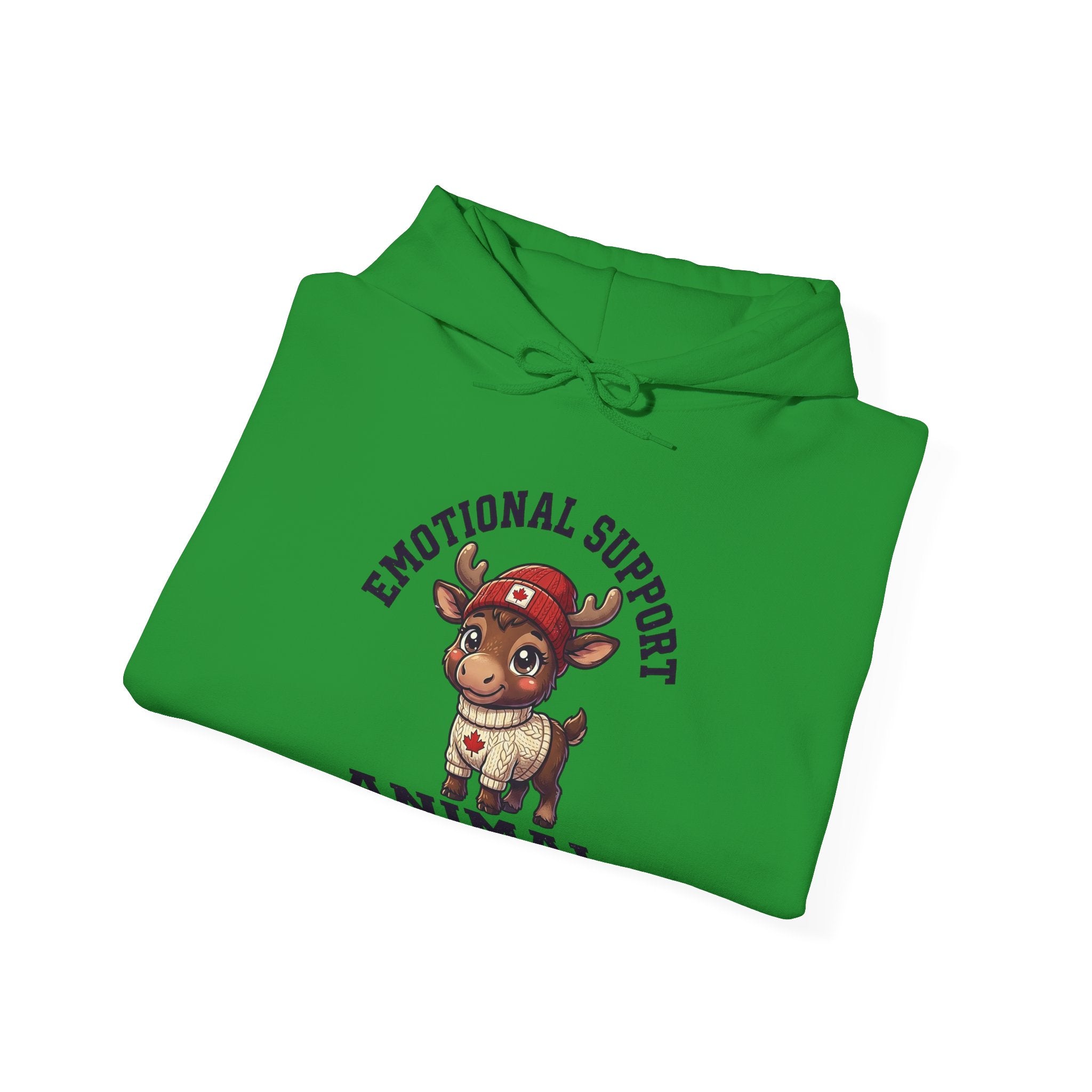 Emotional Support Moose Hoodie