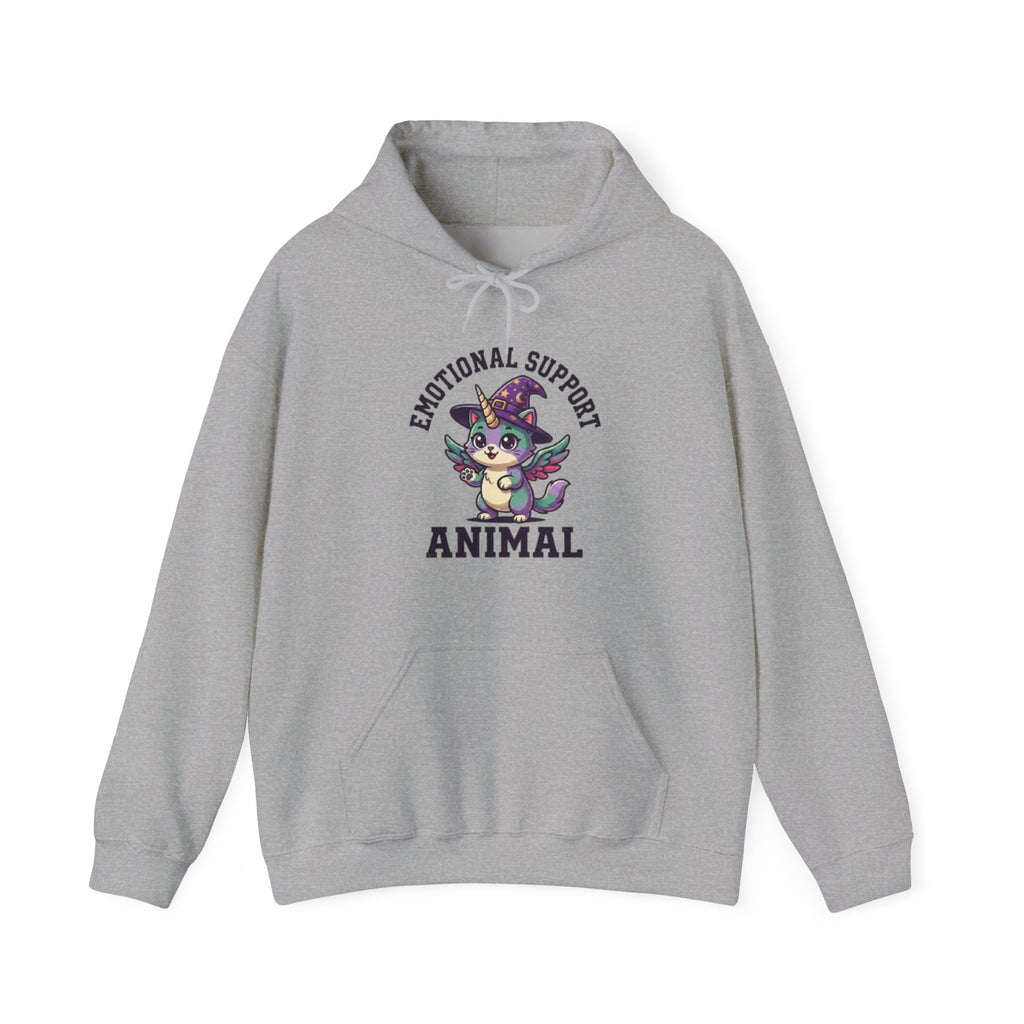 Emotional Support Unicorn Cat Hoodie
