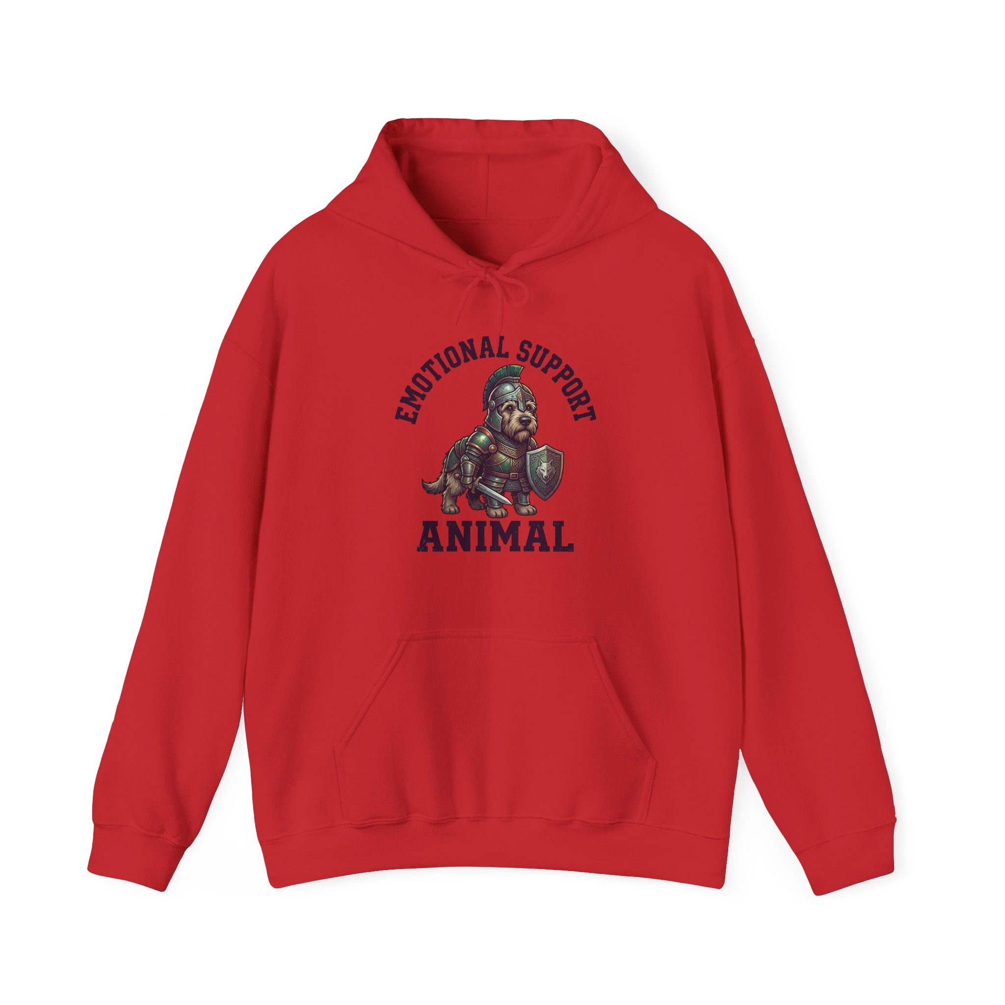 Emotional Support Irish Wolfhound Hoodie