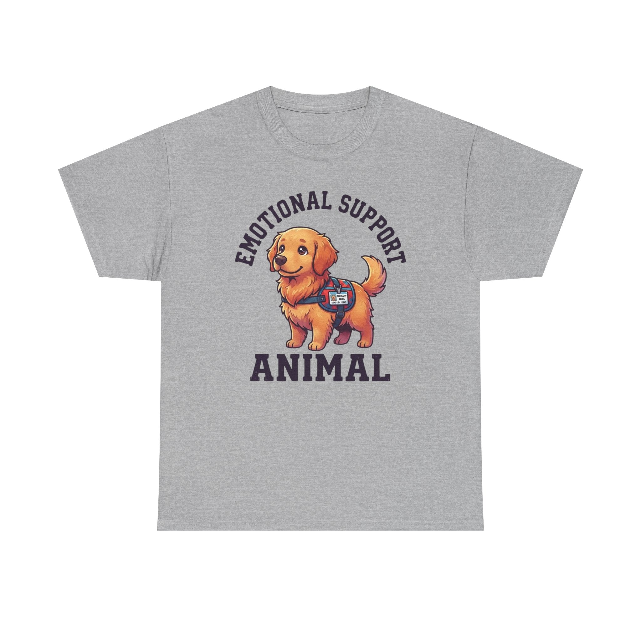 Emotional Support Golden Retriever T-Shirt
