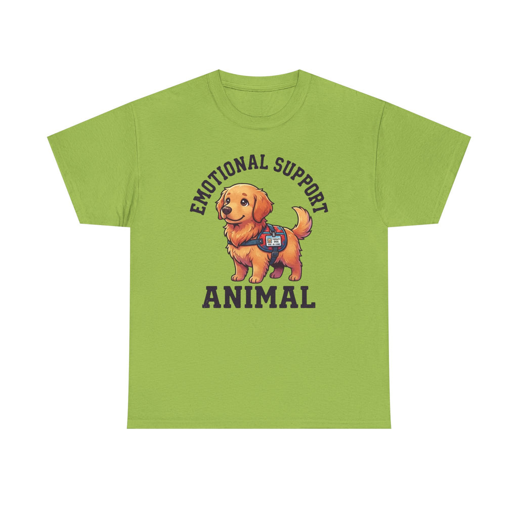 Emotional Support Golden Retriever T-Shirt