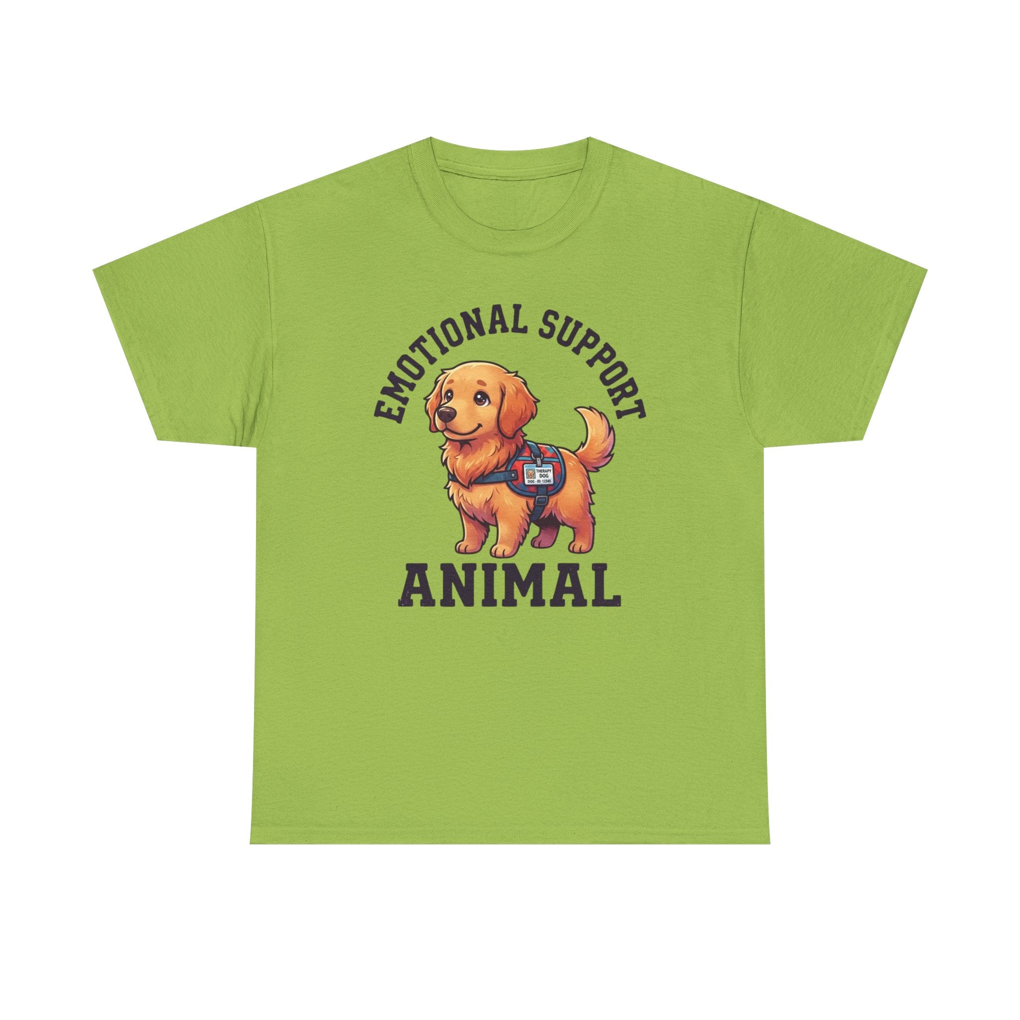 Emotional Support Golden Retriever T-Shirt