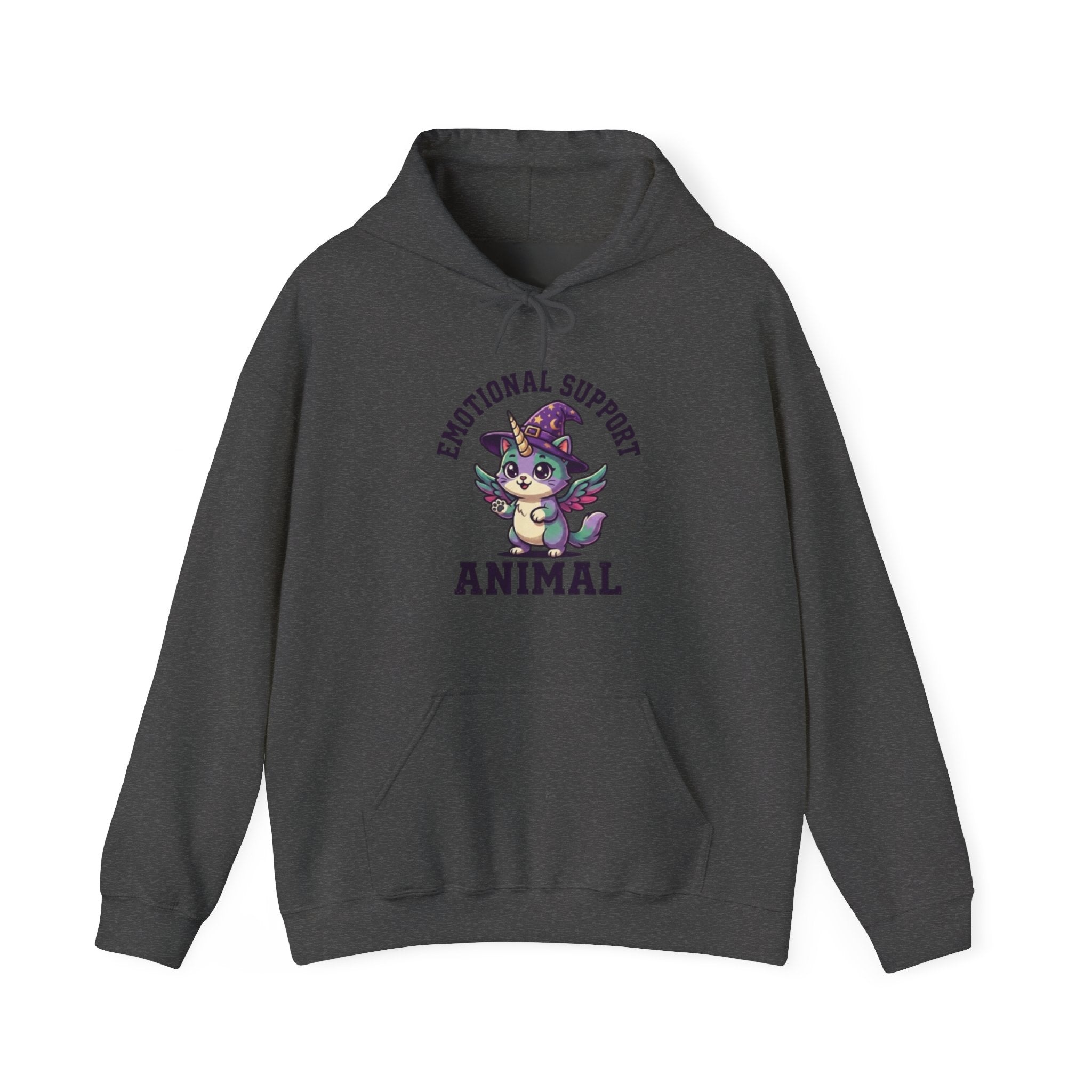 Emotional Support Unicorn Cat Hoodie