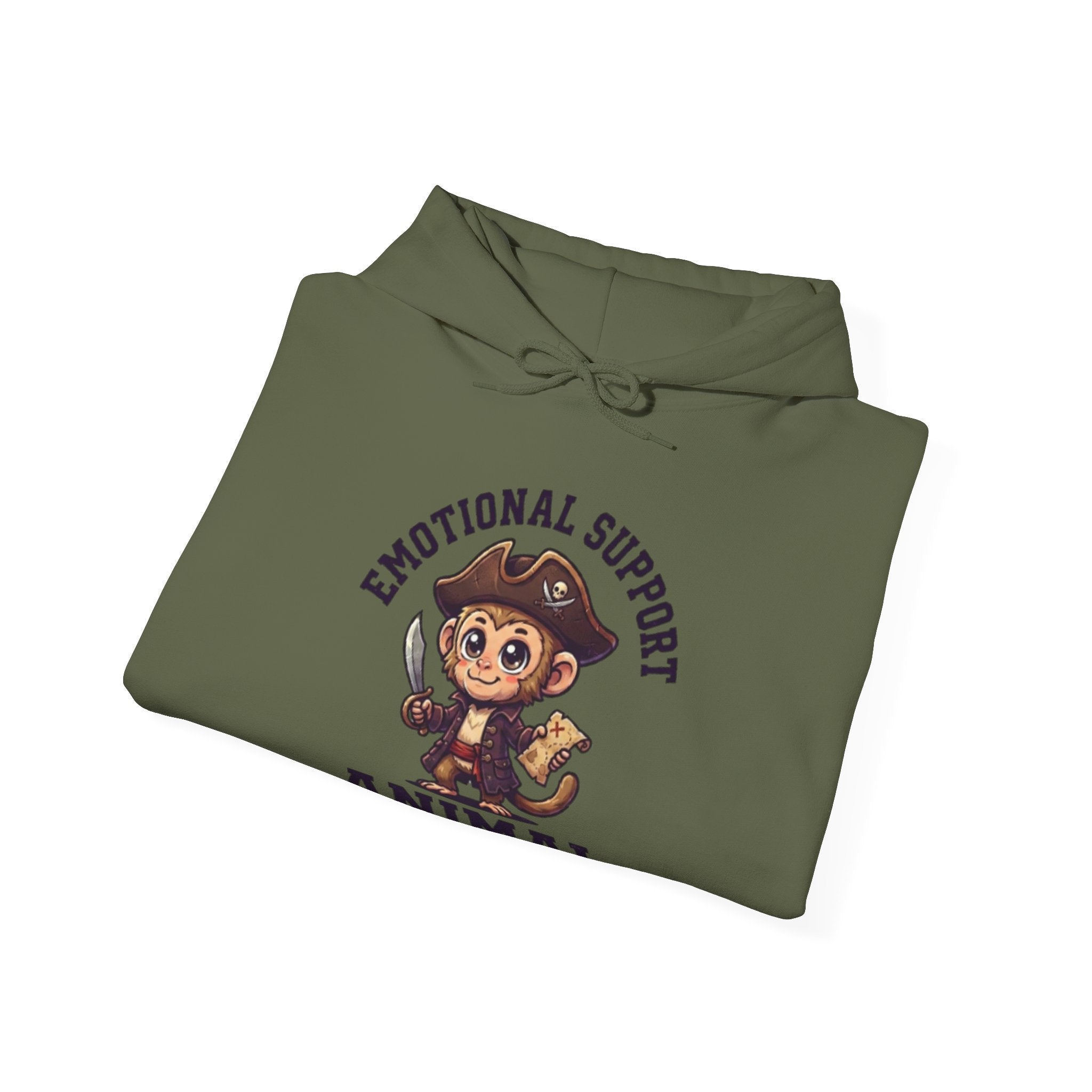 Emotional Support Capuchin Monkey Hoodie