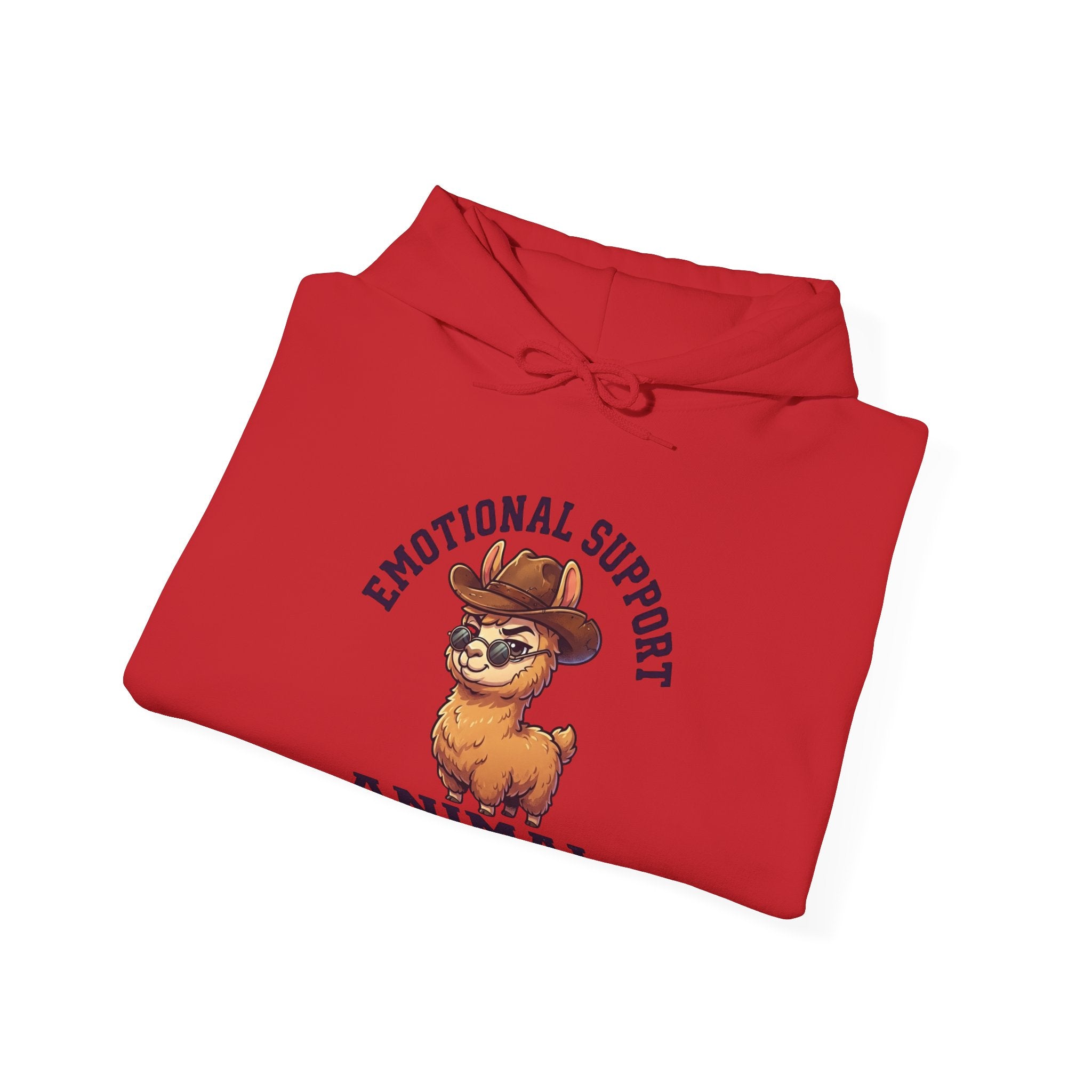 Emotional Support Llama Hoodie