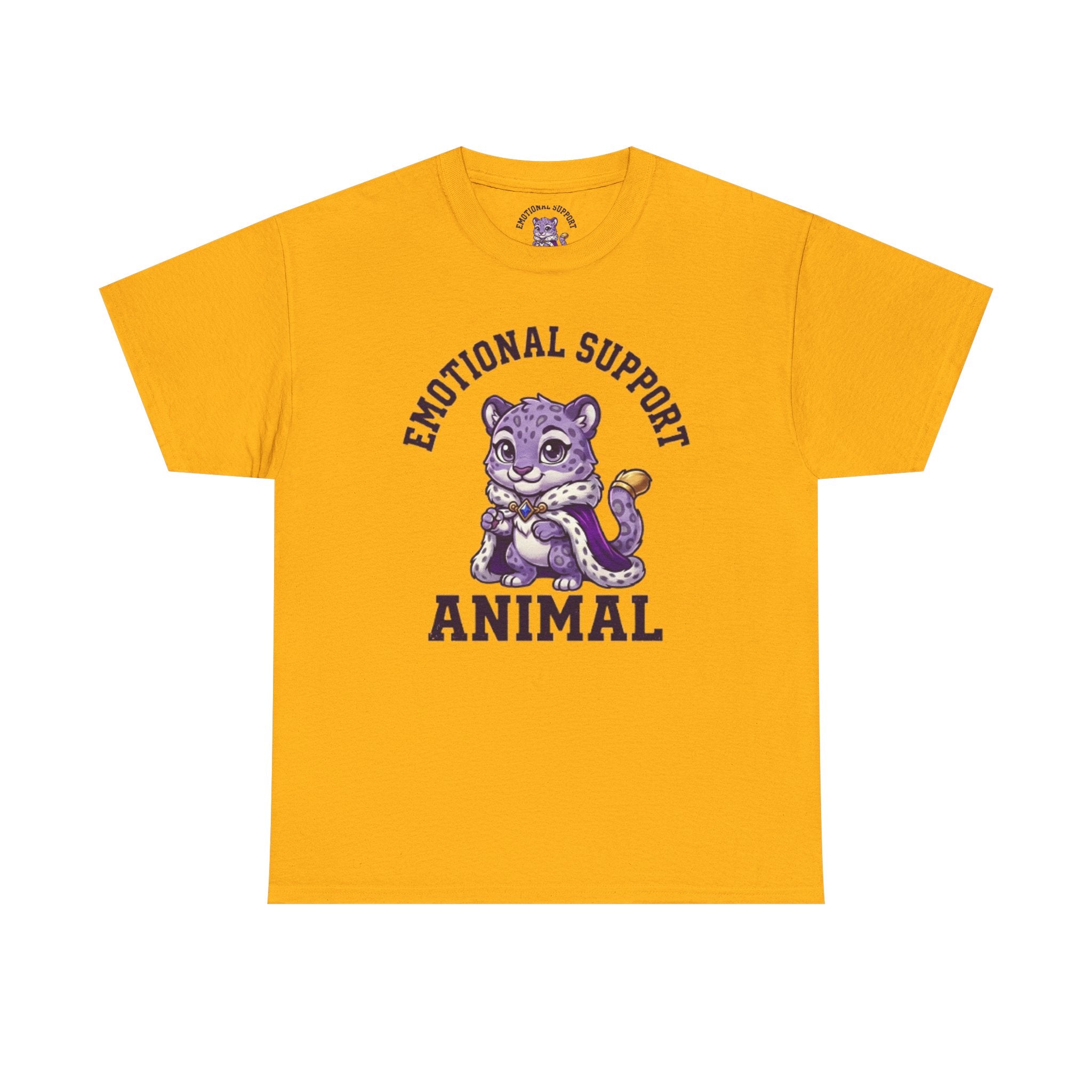 Emotional Support Snow Leopard T-Shirt