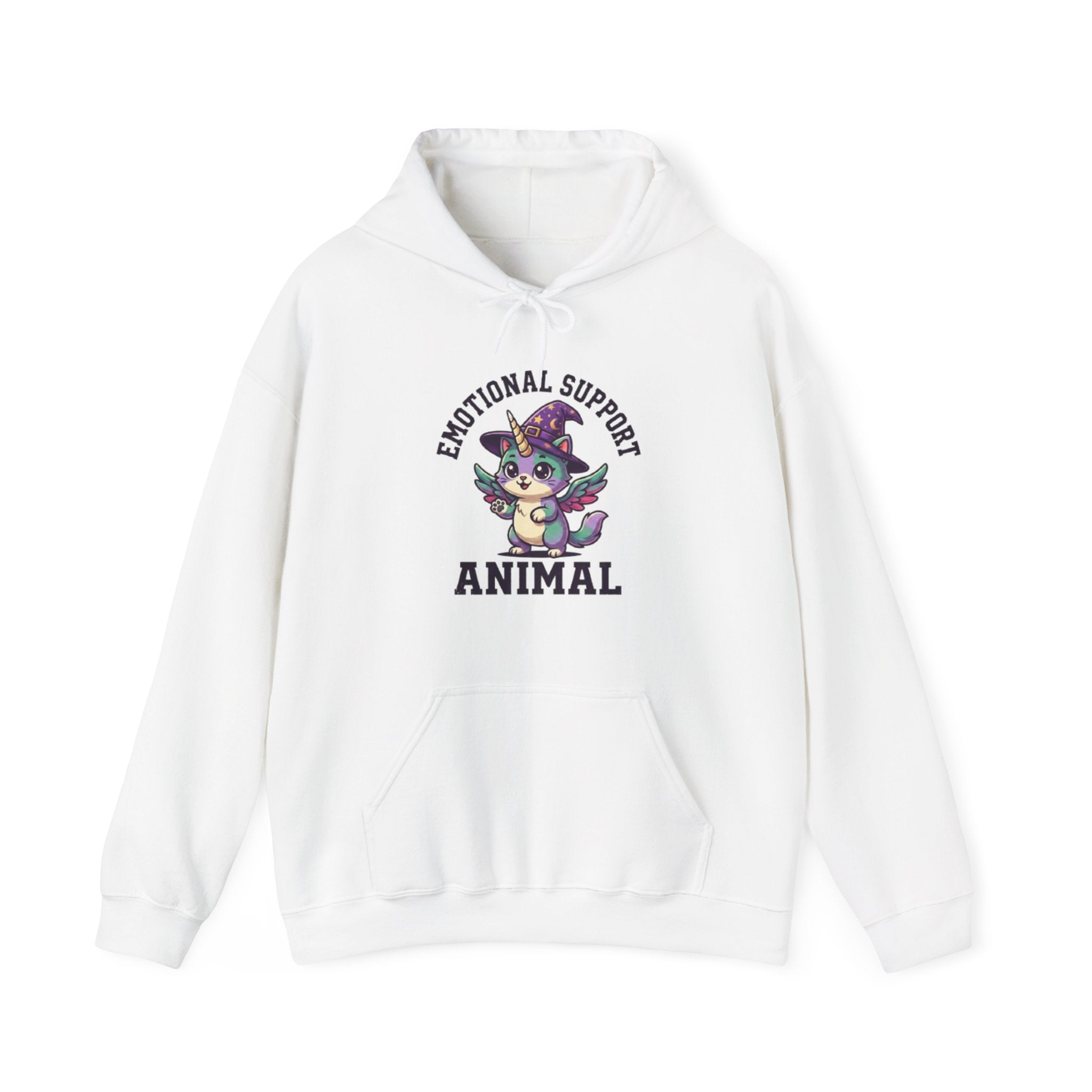 Emotional Support Unicorn Cat Hoodie