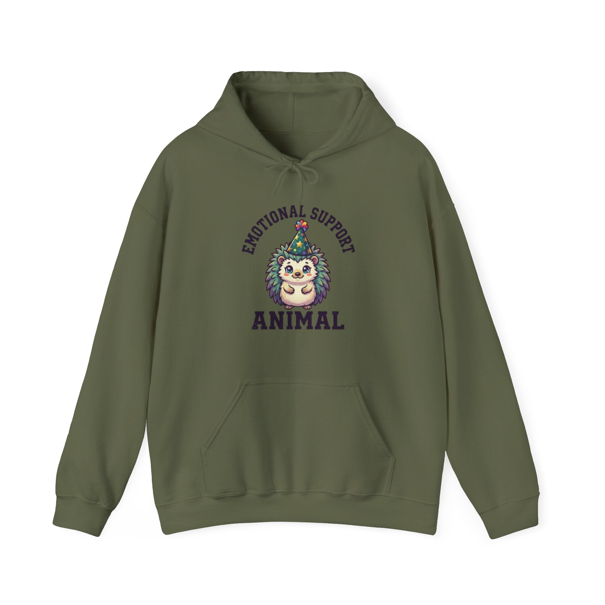 Emotional Support Hedgehog Hoodie