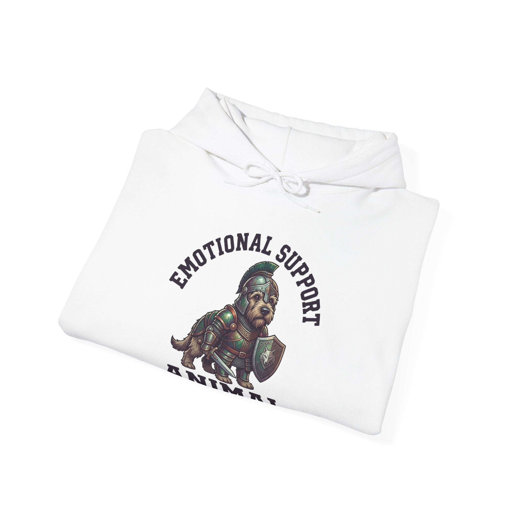 Emotional Support Irish Wolfhound Hoodie