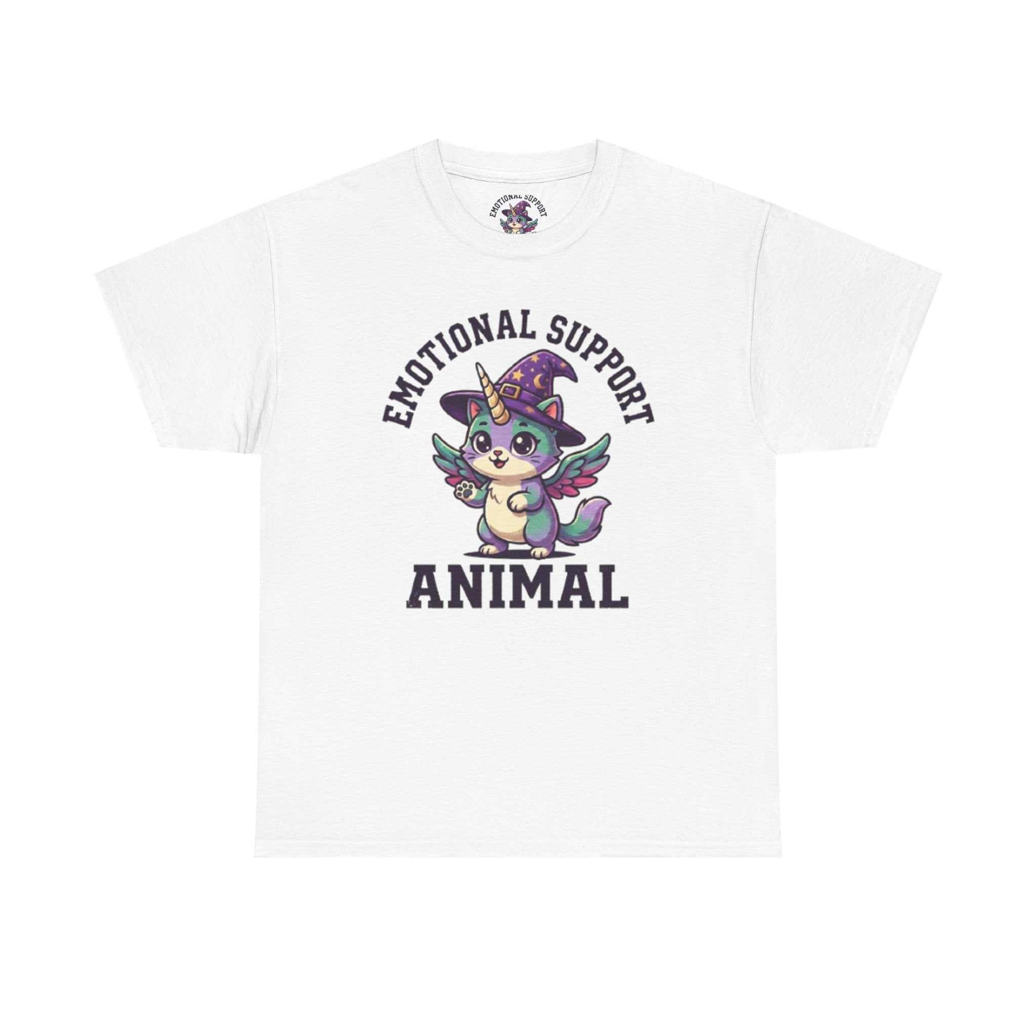 Emotional Support Unicorn Cat T-Shirt