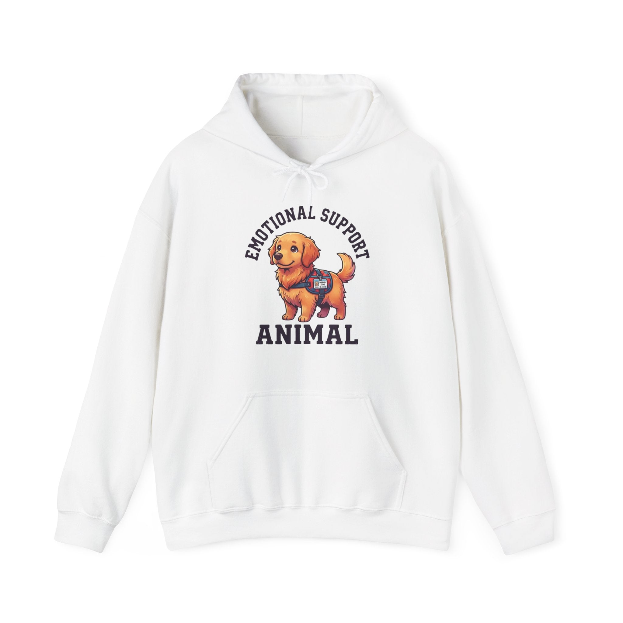 Emotional Support Golden Retriever Hoodie